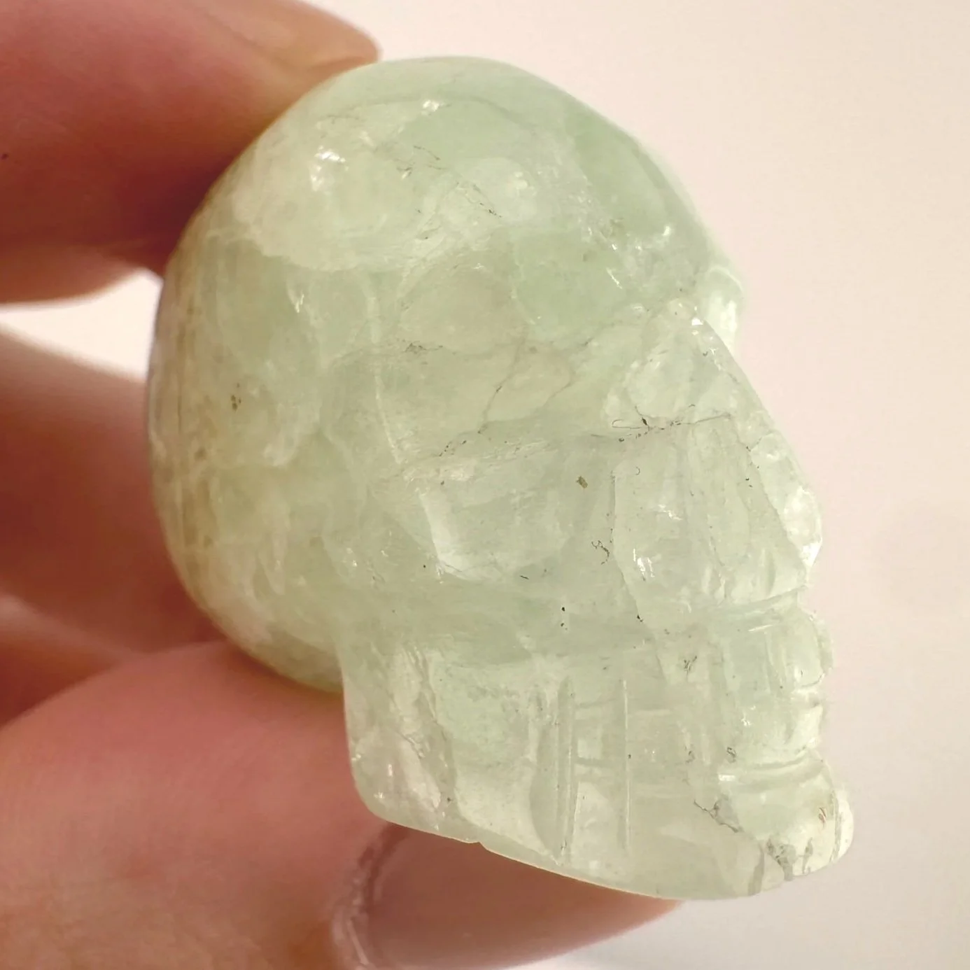 Igor de Souza Aquamarine with Heliodor Skull