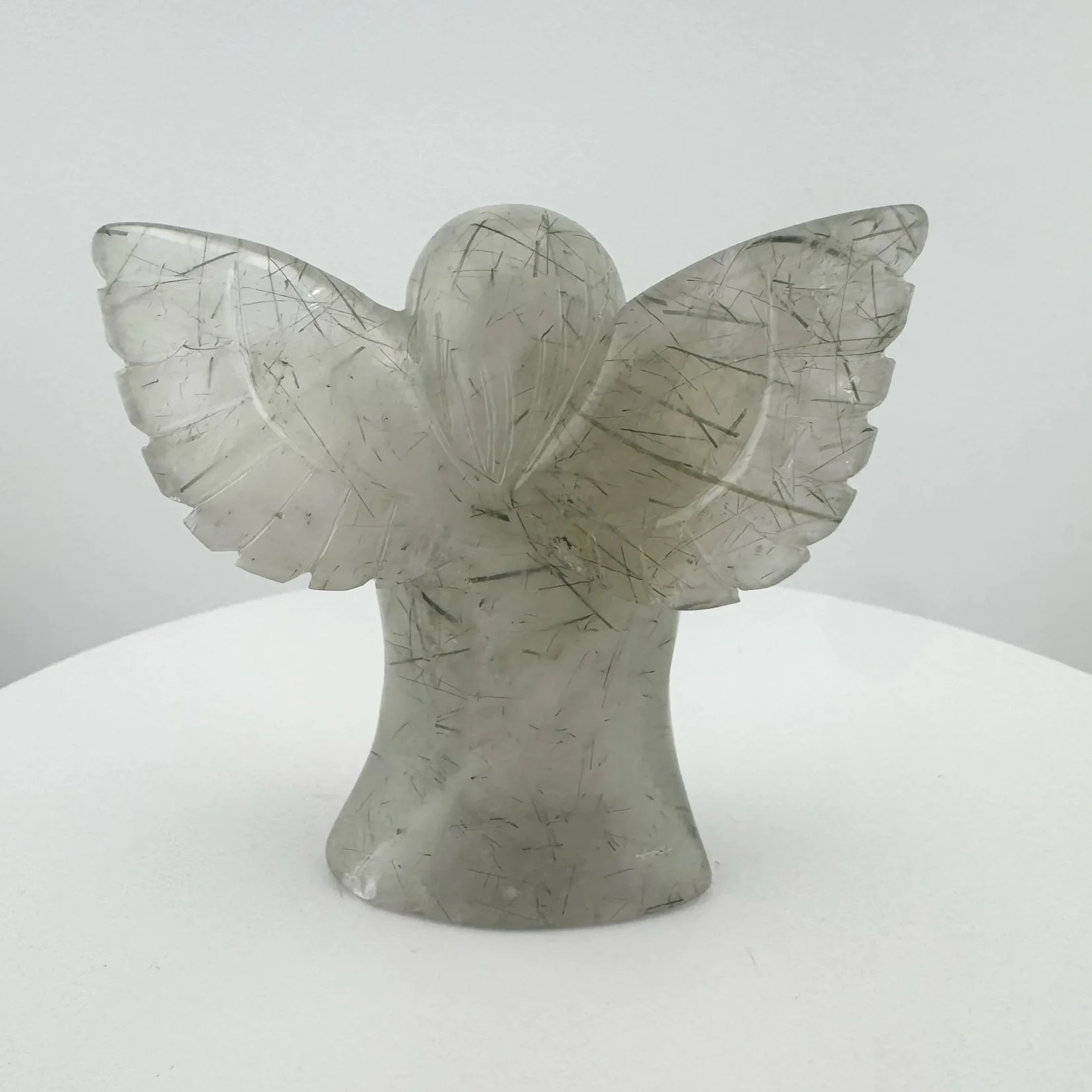 Leandro de Souza Epidote in Quartz Angel