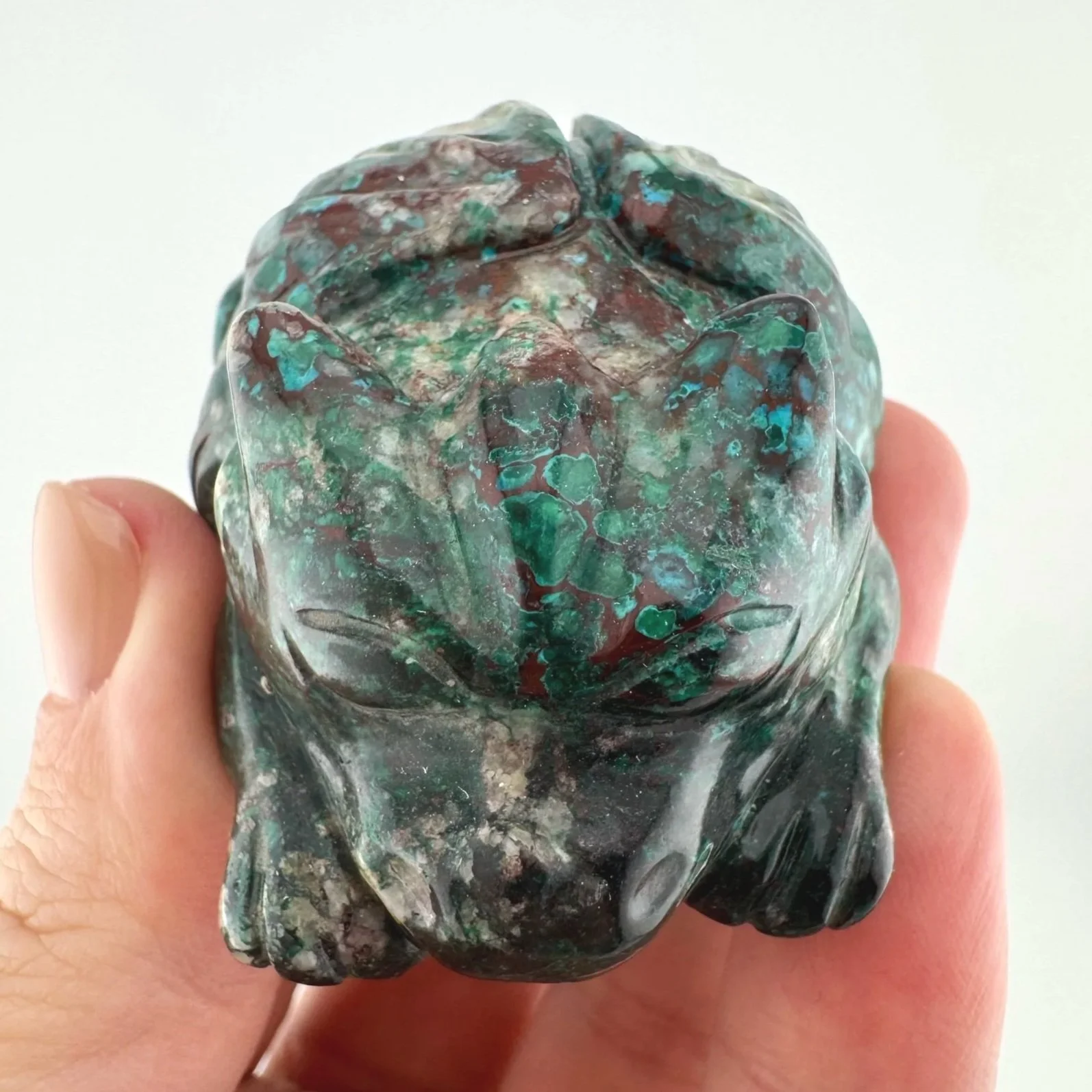 Leandro de Souza Malachite Chrysocolla Dodo Dragon