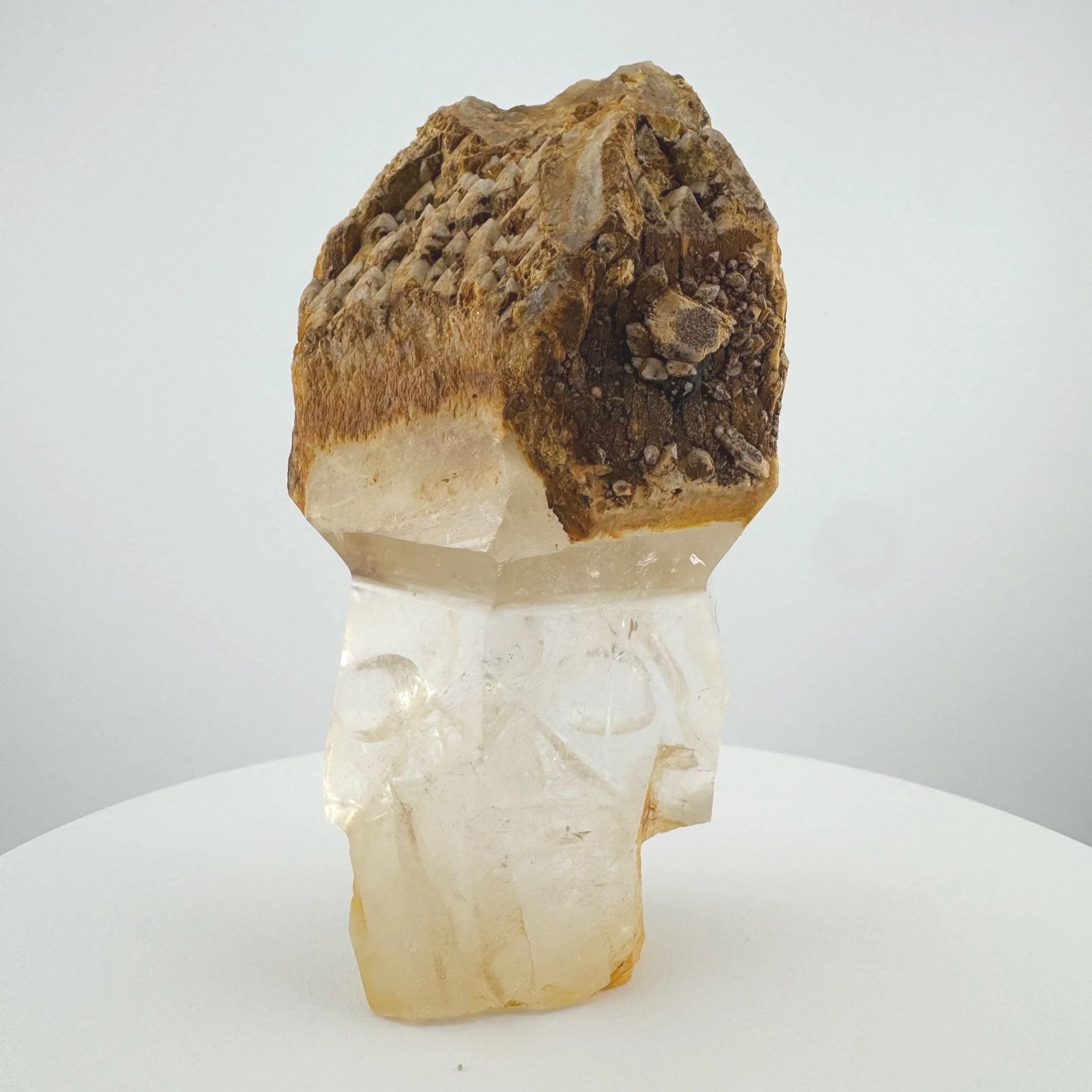 Igor de Souza Candle Quartz Shaman Skull