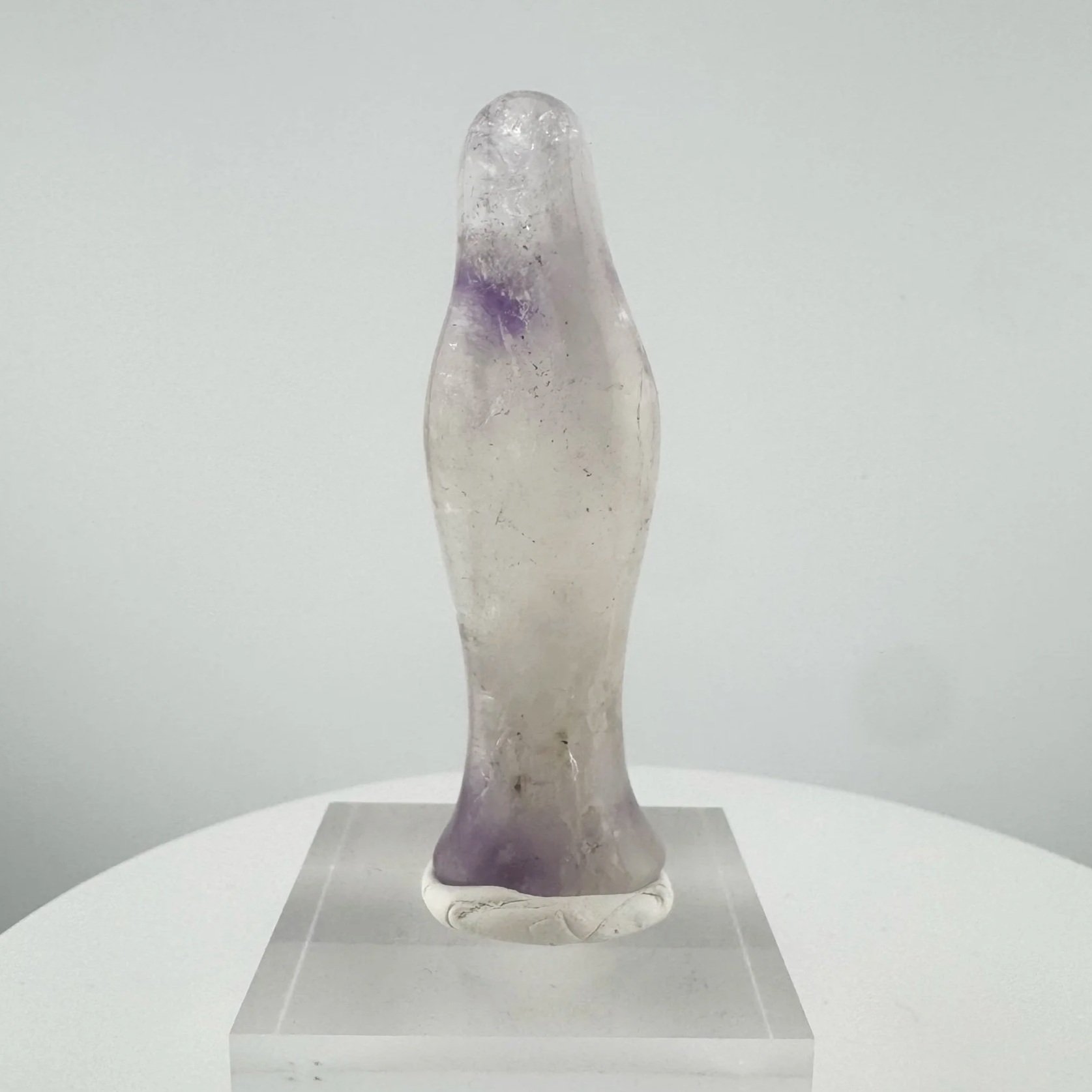Leandro de Souza Phantom Amethyst Mother Mary Statuette