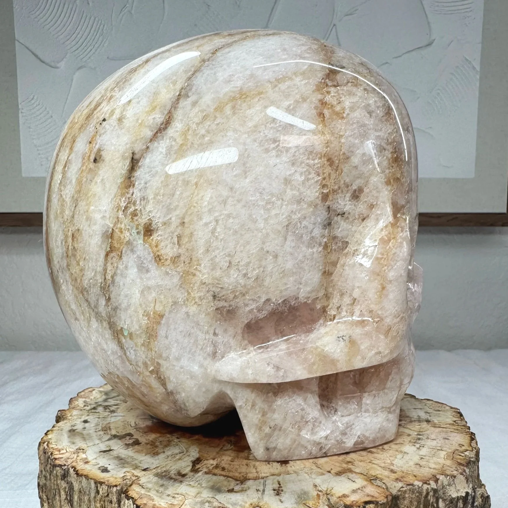 Leandro de Souza Morganite Magical Child Skull