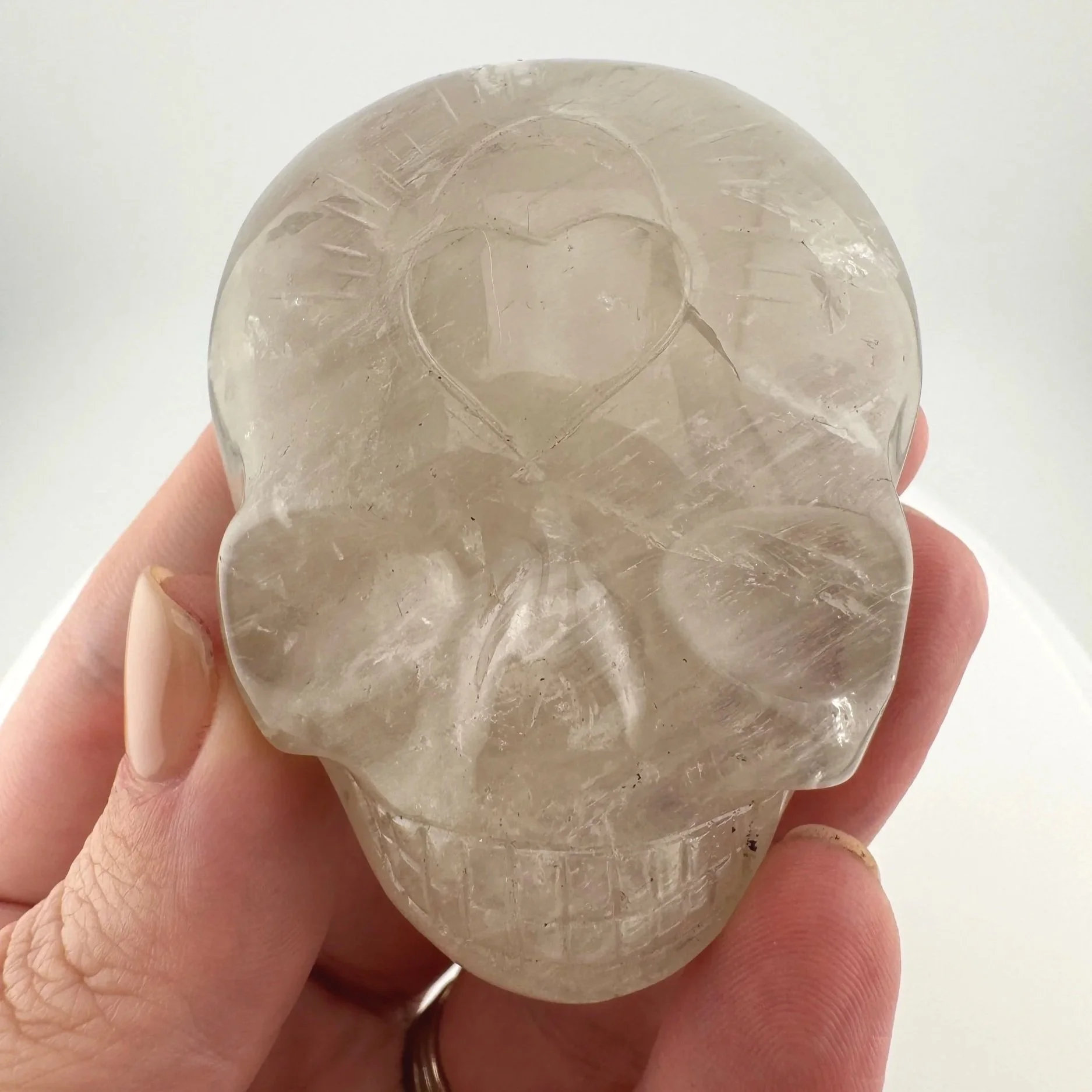 Leandro de Souza Phantom Amphibole Magical Child Palm Skull