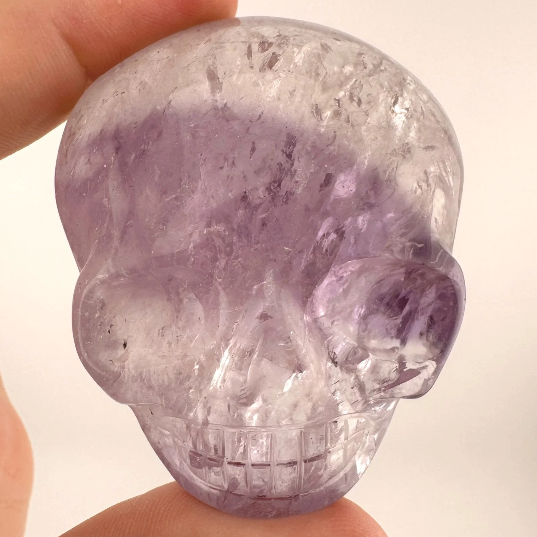 Leandro de Souza Phantom Amethyst Magical Child Palm Skull