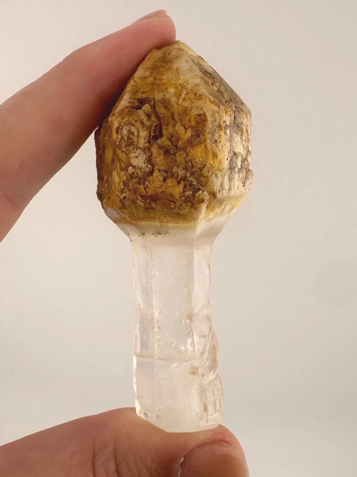 Igor de Souza Candle Quartz Shaman Skull