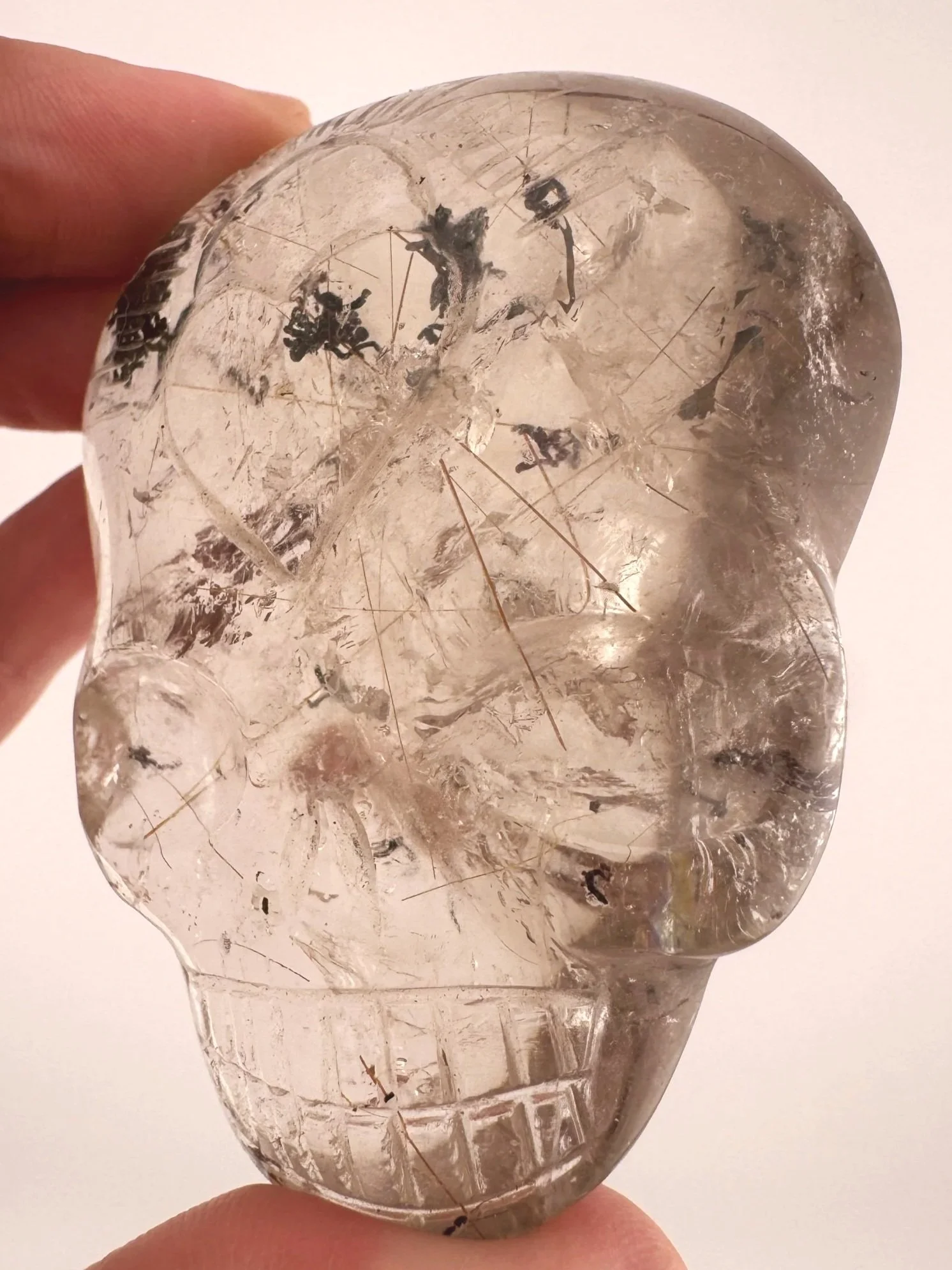 Leandro de Souza Smoky Garden Rutile Magical Child Palm Skull