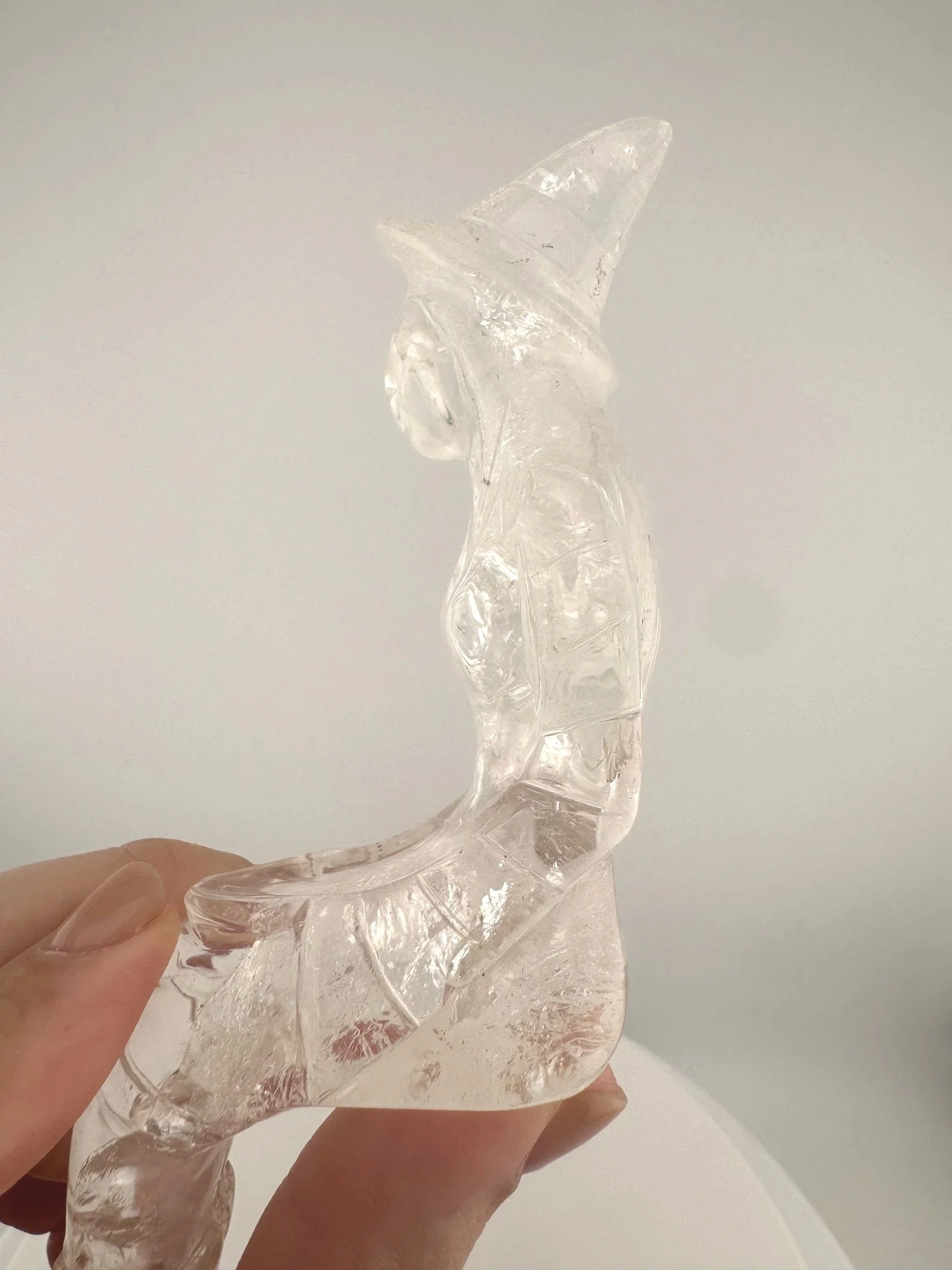Leandro de Souza Cathedral Quartz Witch Carving