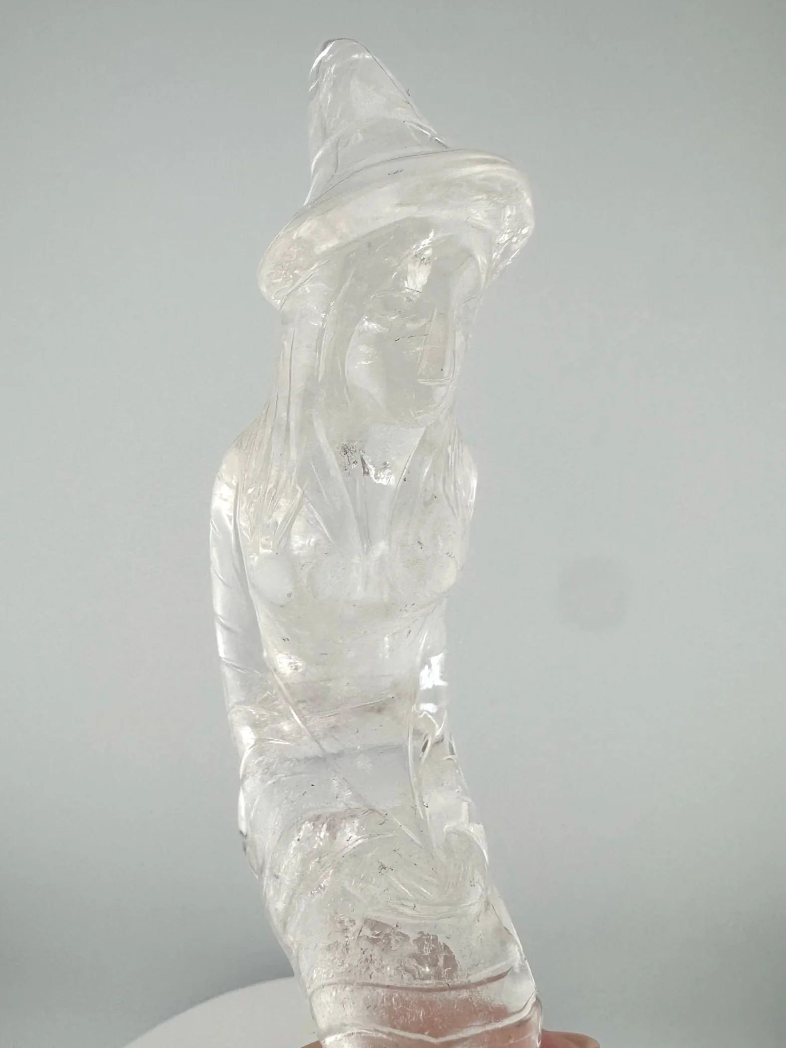 Leandro de Souza Cathedral Quartz Witch Carving