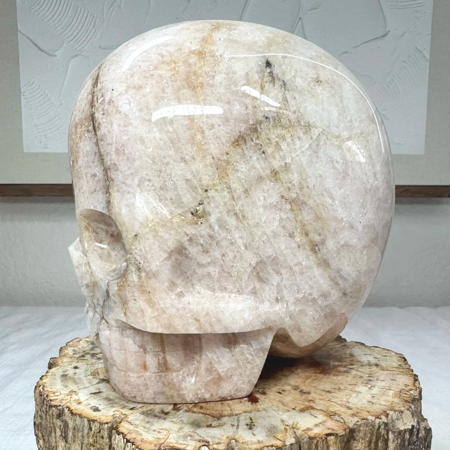 Leandro de Souza Morganite Magical Child Skull