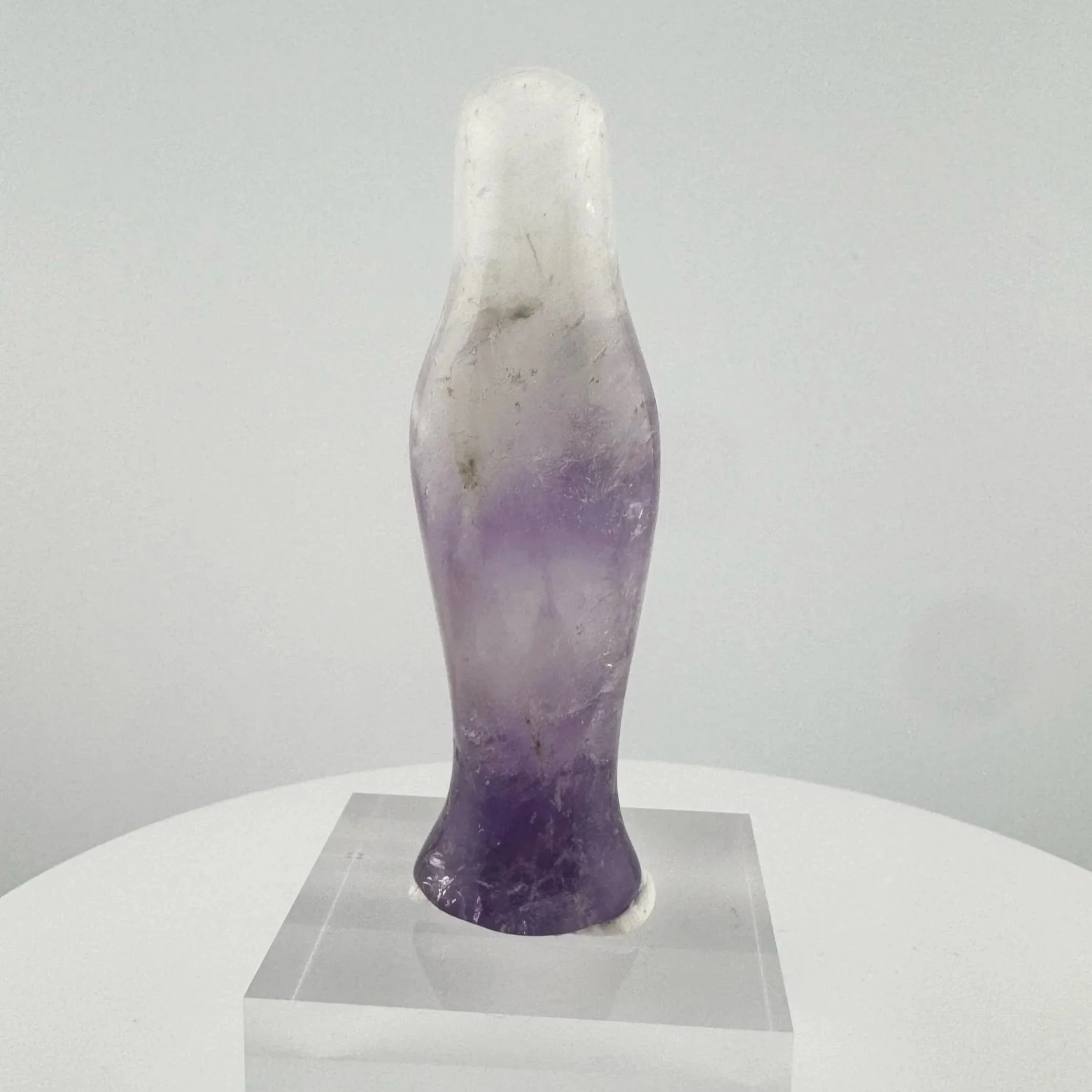 Leandro de Souza Phantom Amethyst Mother Mary Statuette