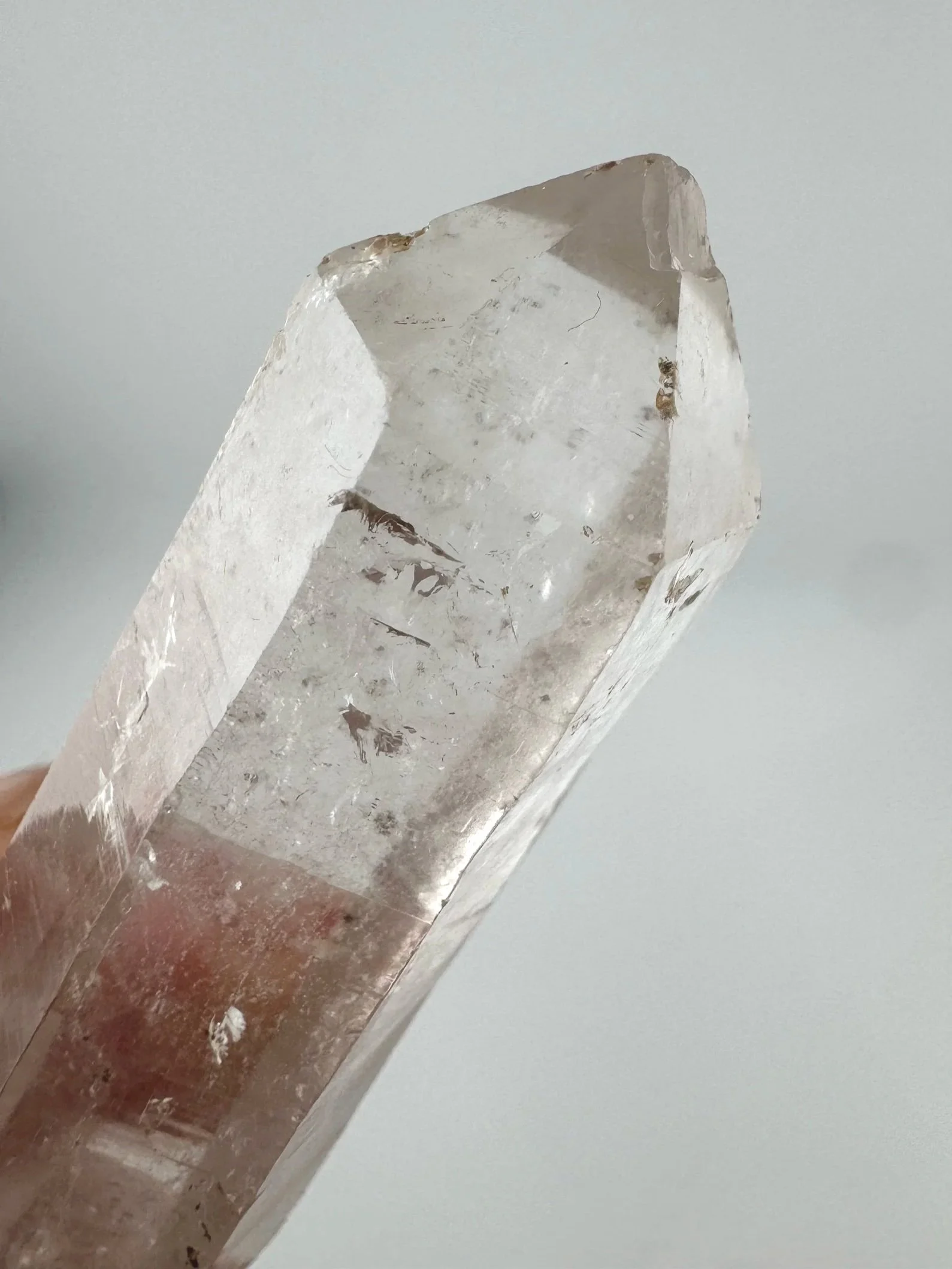Leandro de Souza Cathedral Quartz Jesus Wand