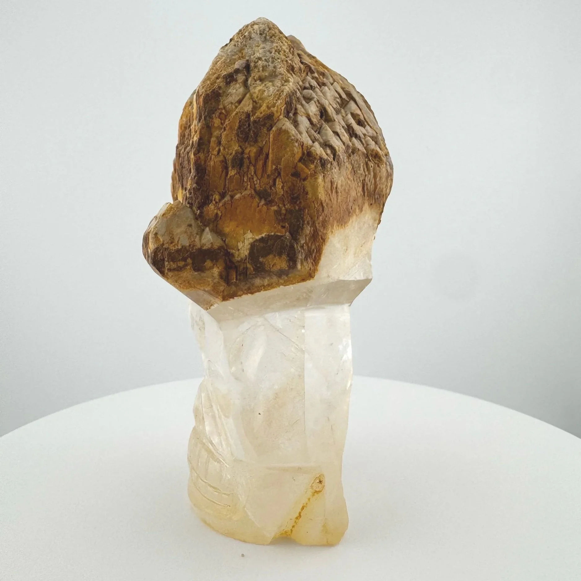 Igor de Souza Candle Quartz Shaman Skull