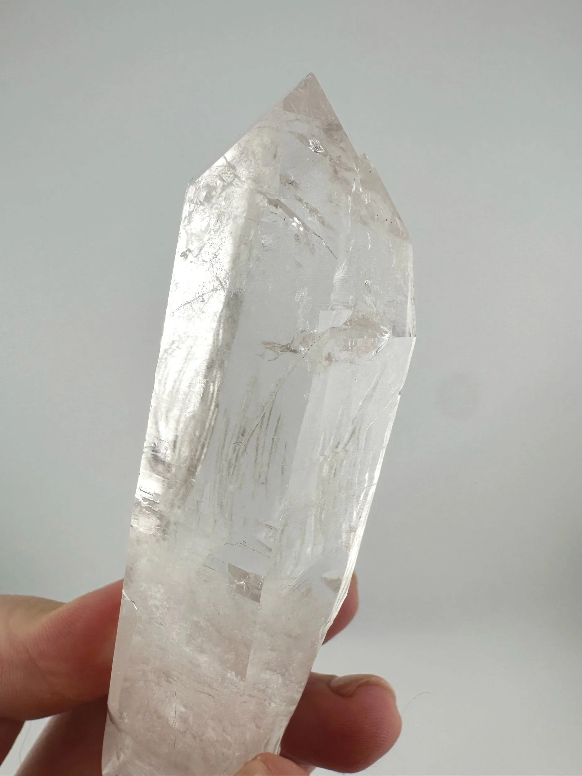 Leandro de Souza Cathedral Quartz Jesus Wand