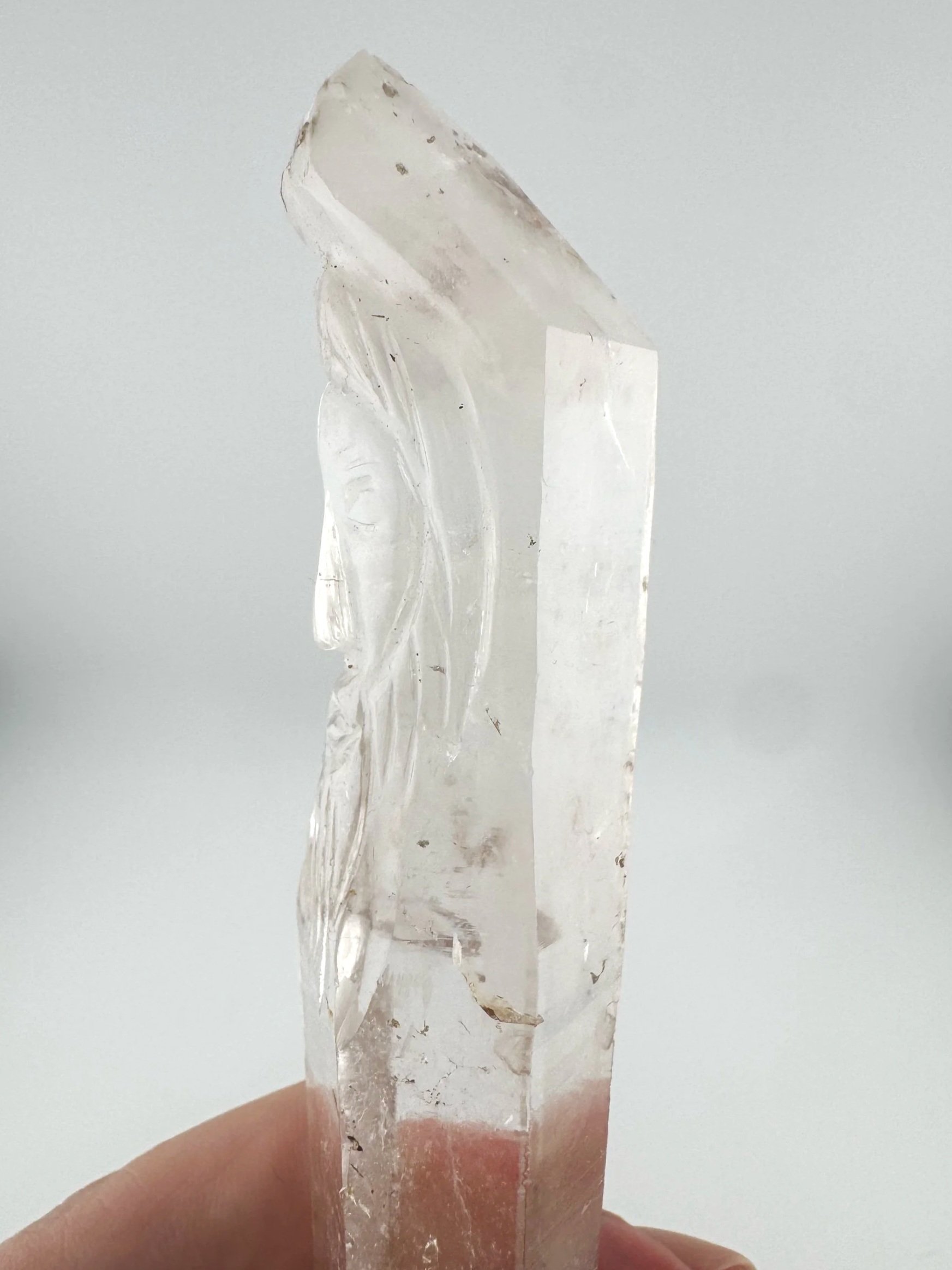 Leandro de Souza Cathedral Quartz Jesus Wand