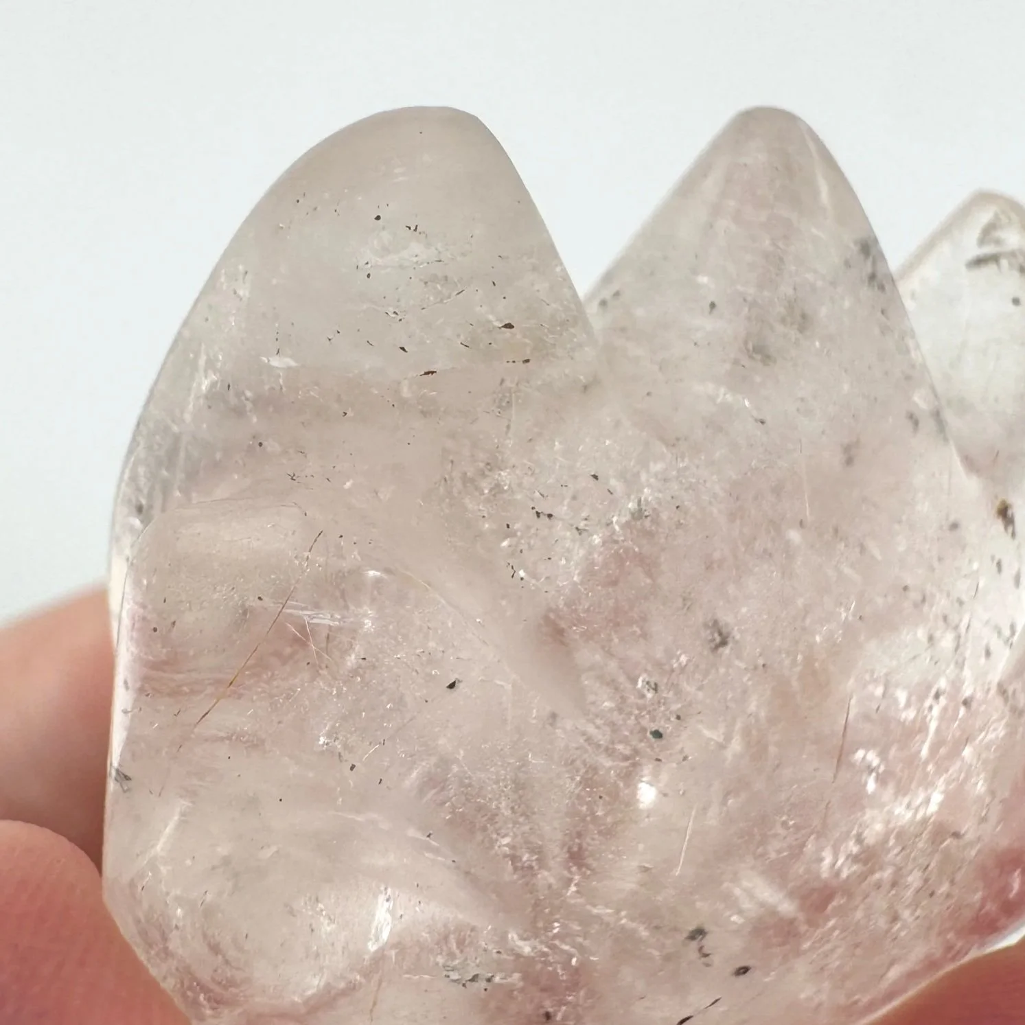 Leandro de Souza Rutilated Quartz Dragon Skull
