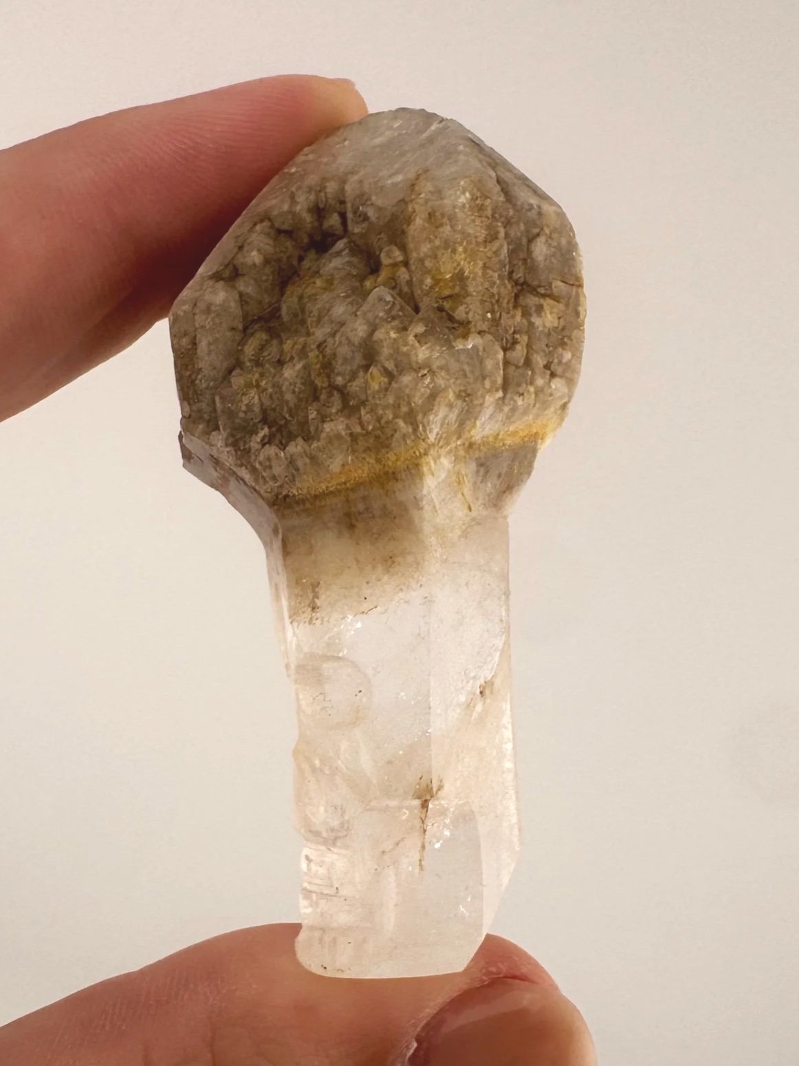 Igor de Souza Candle Quartz Shaman Skull