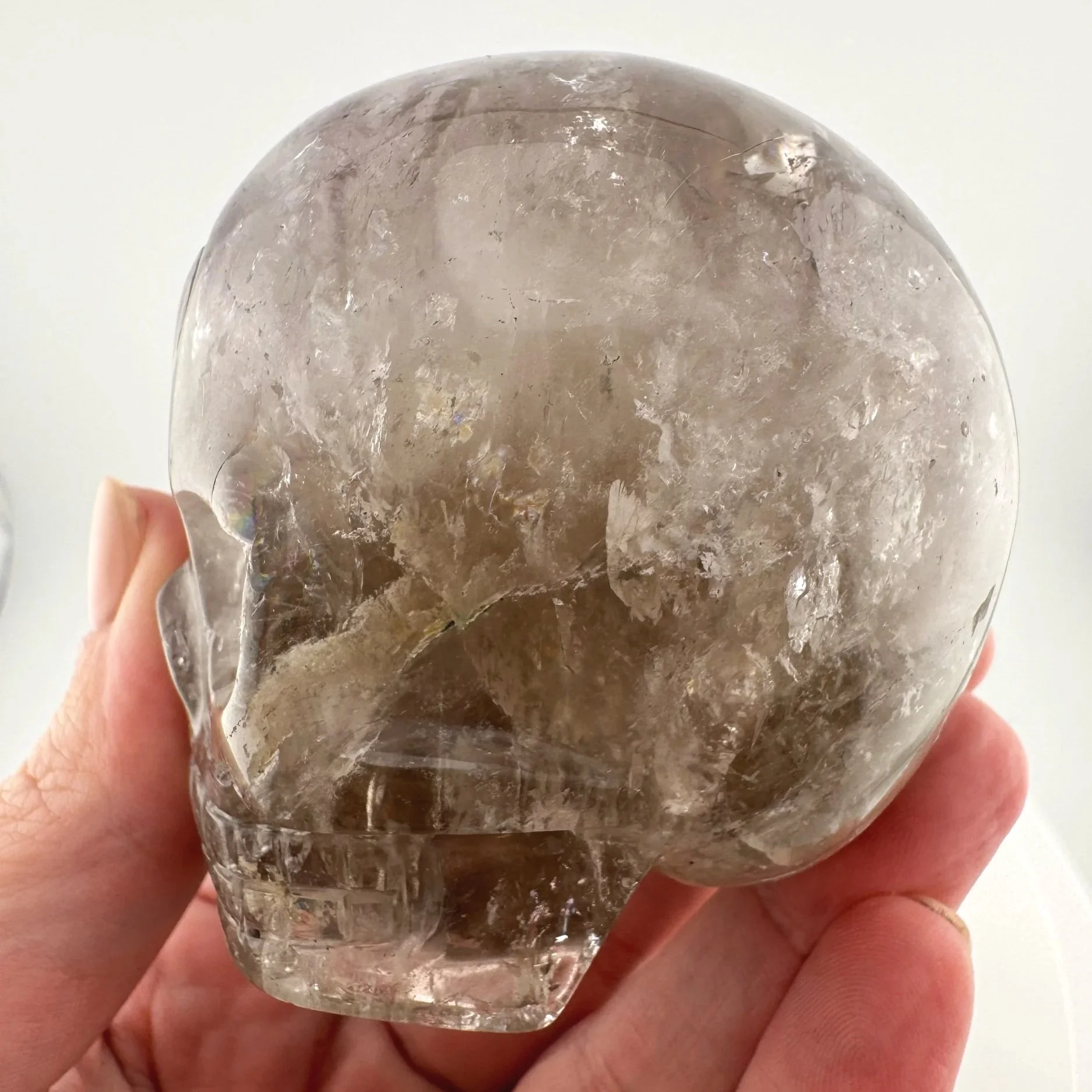 Leandro de Souza Elestial Amethyst Magical Child Skull