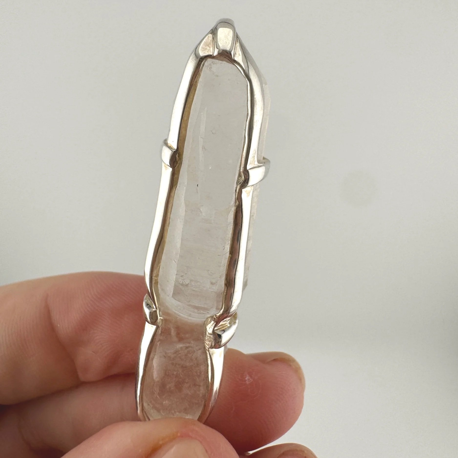Leandro de Souza Cathedral Quartz Skull Pendant