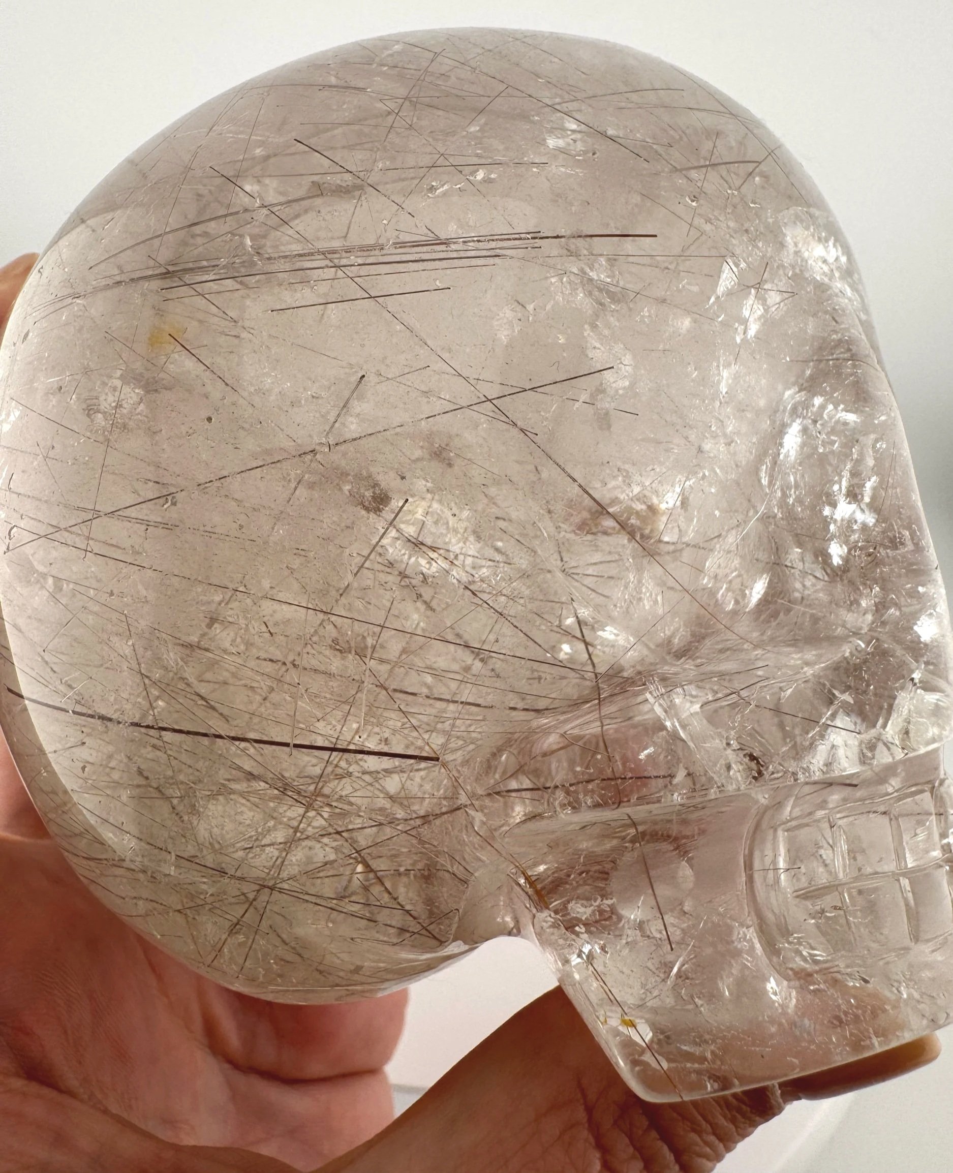 Leandro de Souza Red Rutile in Quartz Magical Child
