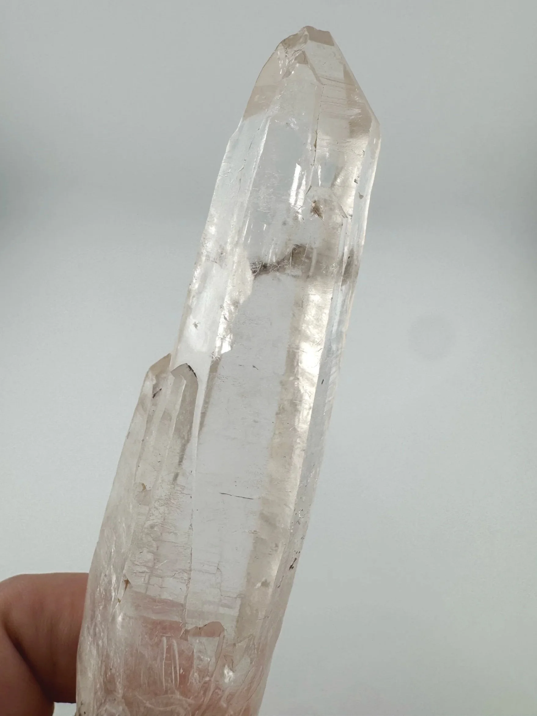 Leandro de Souza Cathedral Quartz Jesus Wand