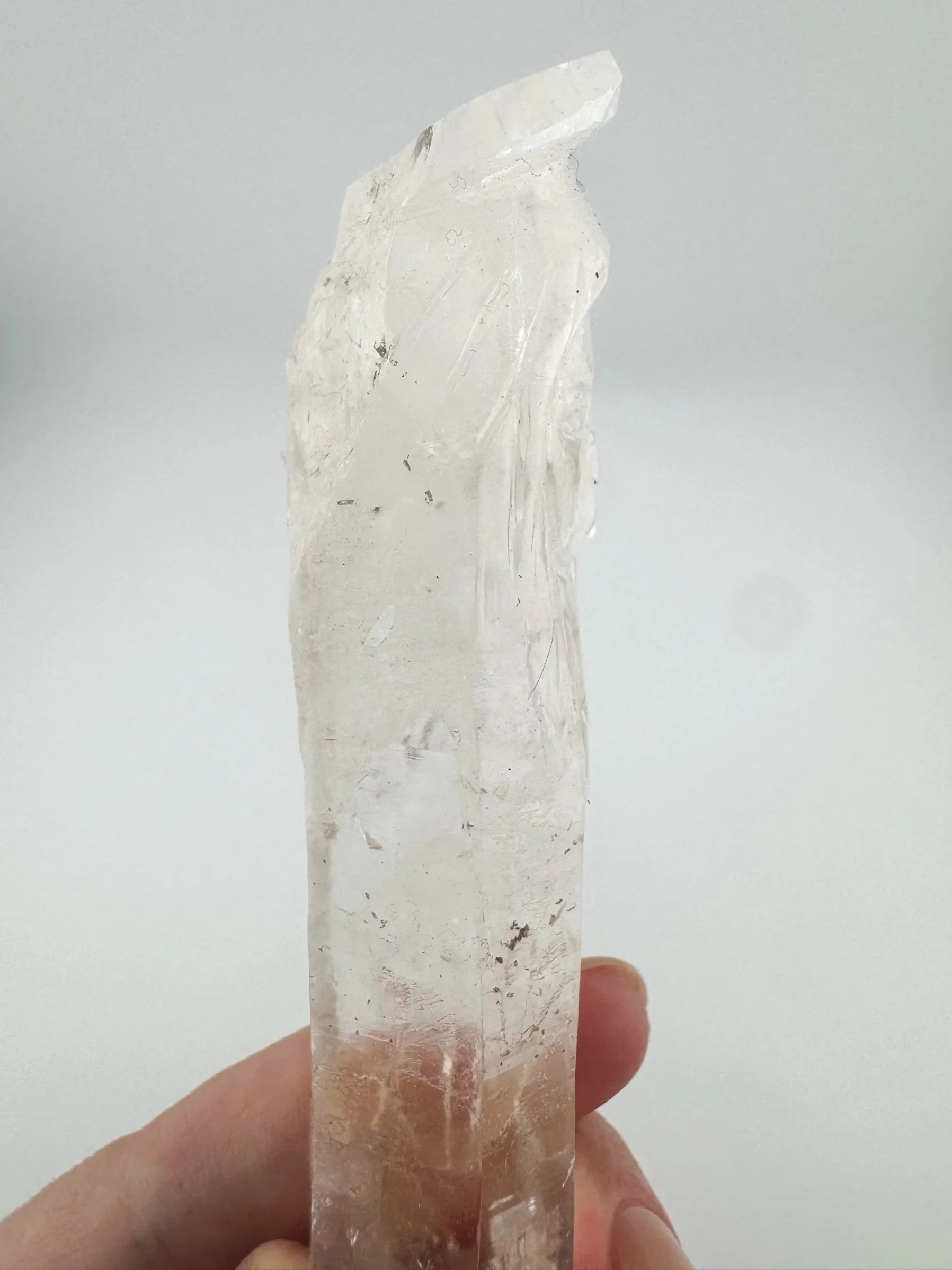 Leandro de Souza Cathedral Quartz Jesus Wand