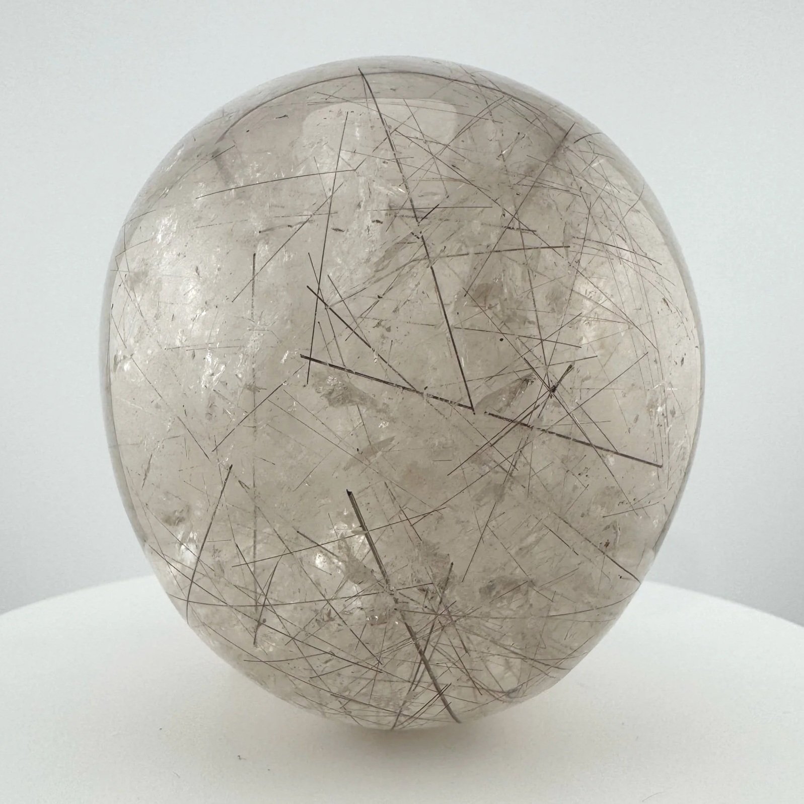 Leandro de Souza Red Rutile in Quartz Magical Child