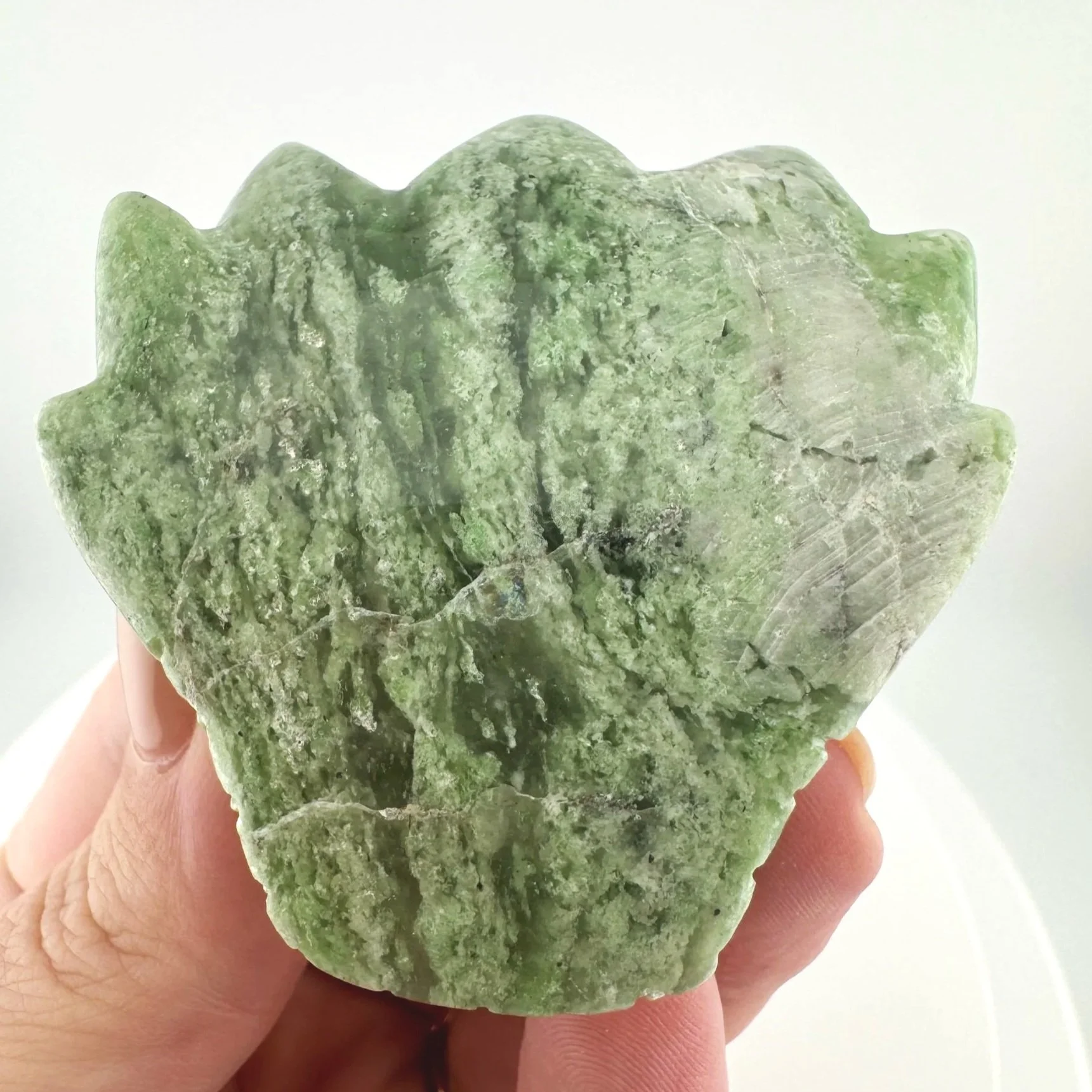 Leandro de Souza Chlorite Chalcedony Dragon Skull
