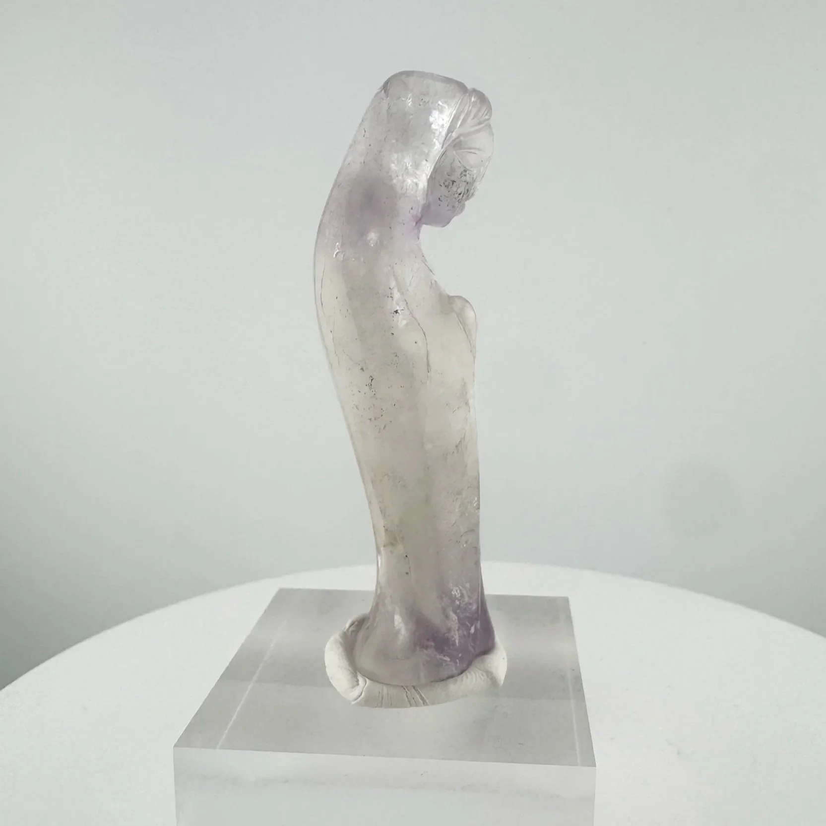 Leandro de Souza Phantom Amethyst Mother Mary Statuette