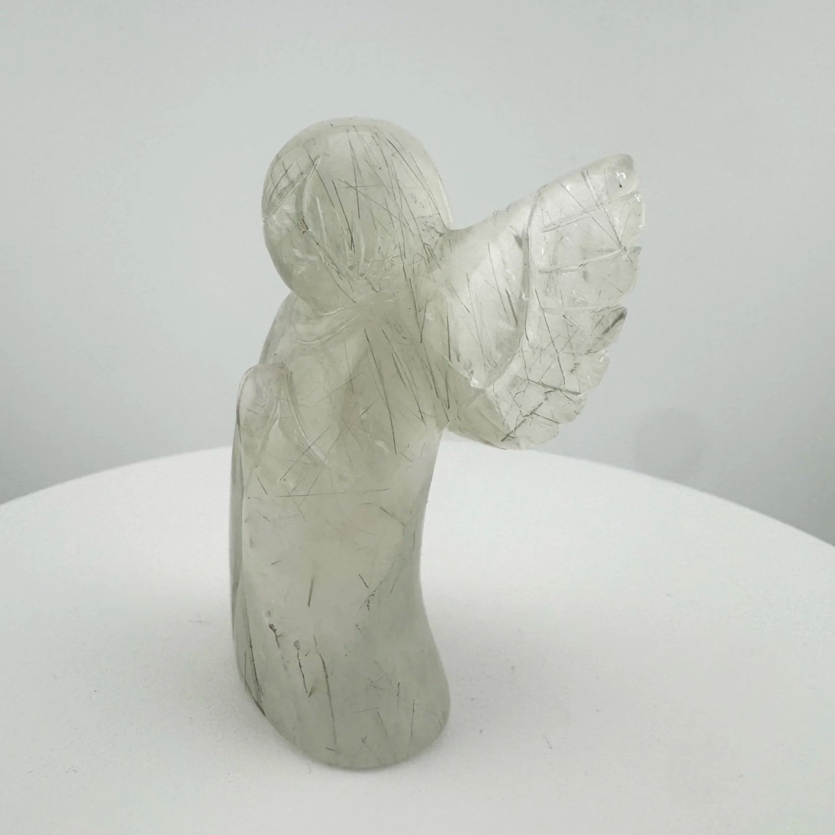 Leandro de Souza Epidote in Quartz Angel
