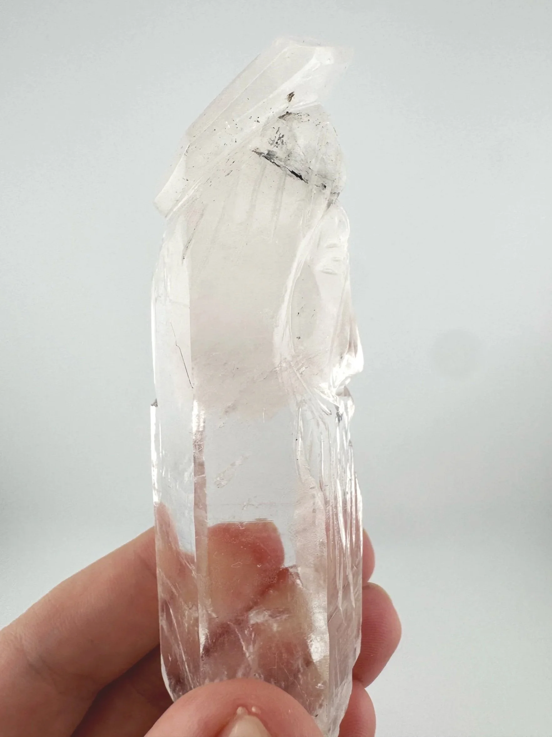 Leandro de Souza Cathedral Quartz Jesus Wand