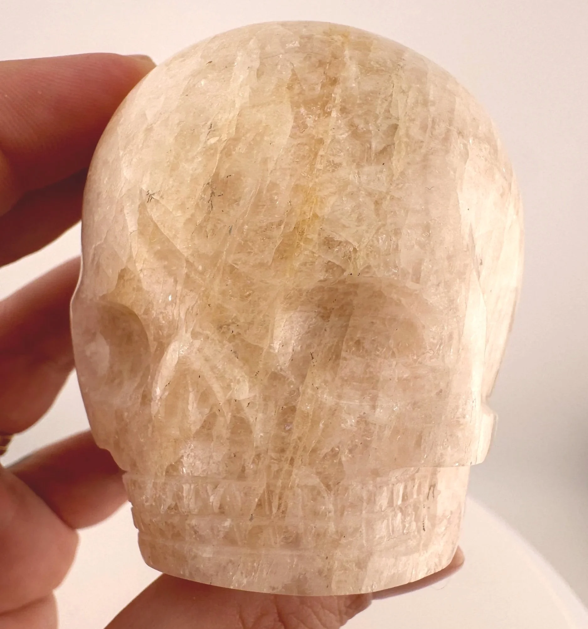 Leandro de Souza Morganite Magical Child Skull