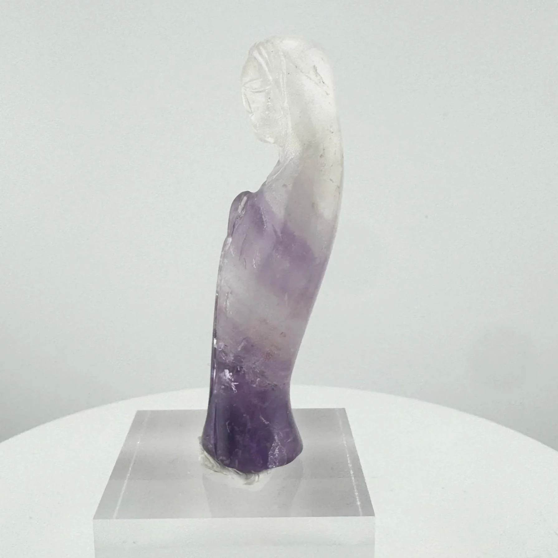 Leandro de Souza Phantom Amethyst Mother Mary Statuette