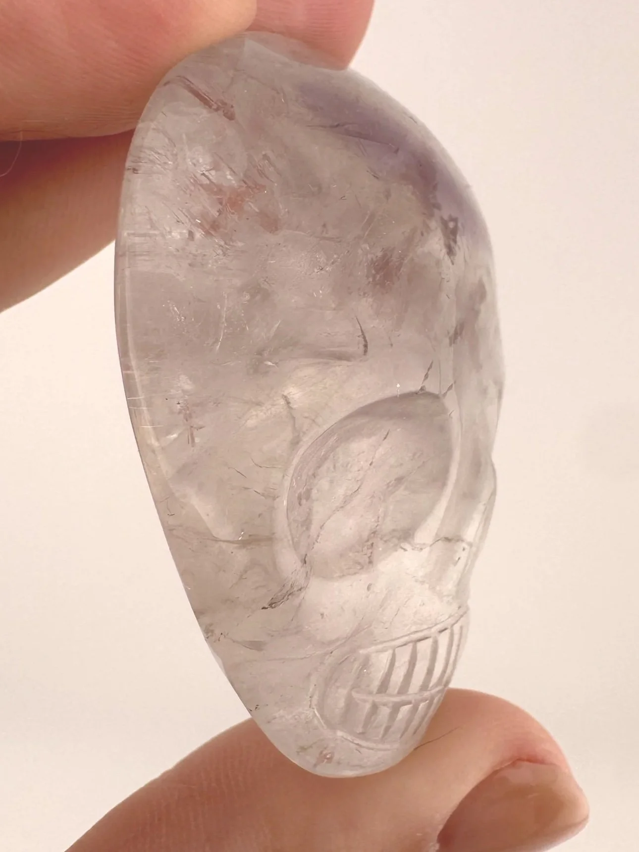 Leandro de Souza Phantom Amethyst Magical Child Palm Skull