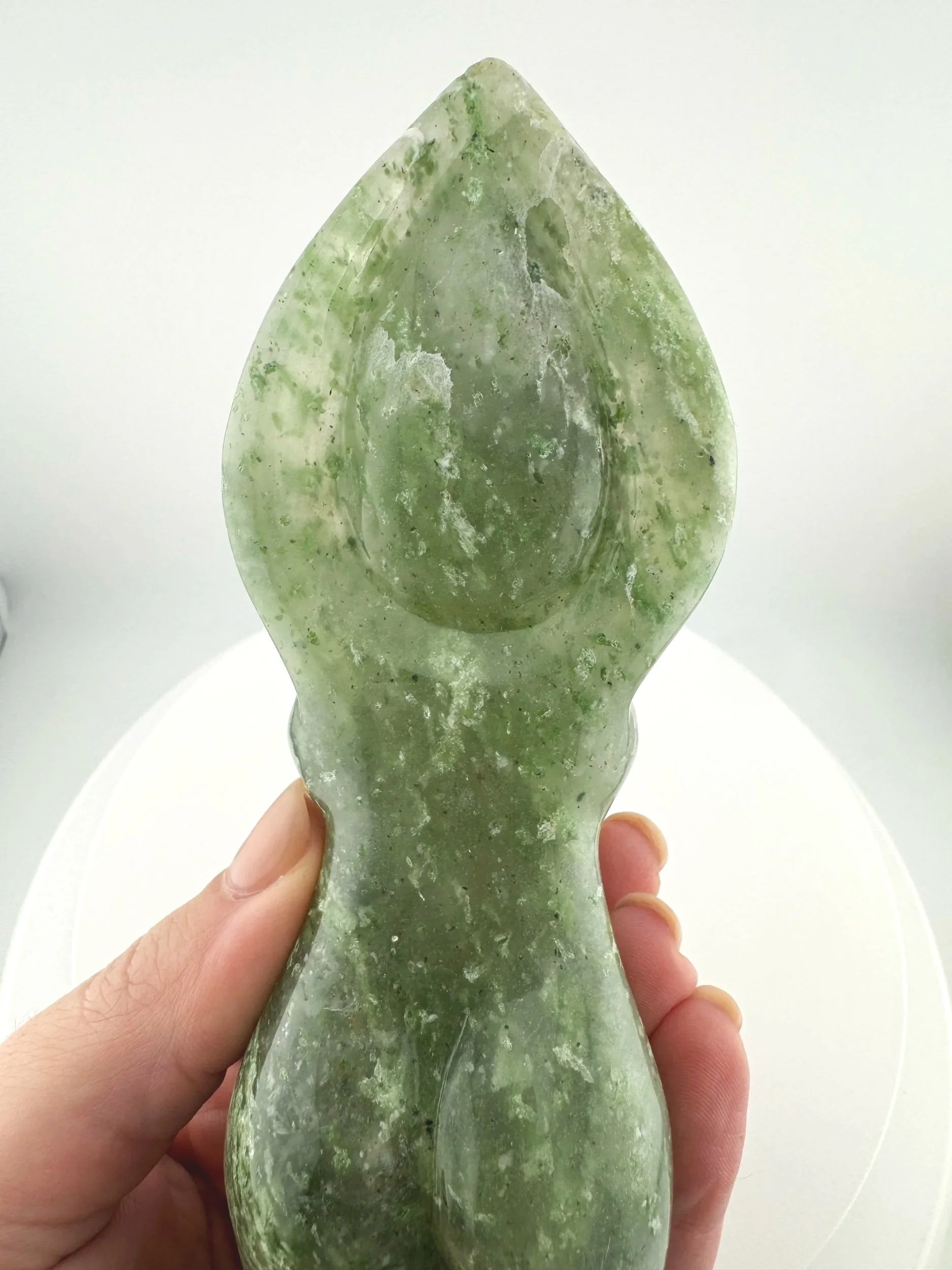 Leandro de Souza Chlorite Chalcedony Gaia Goddess
