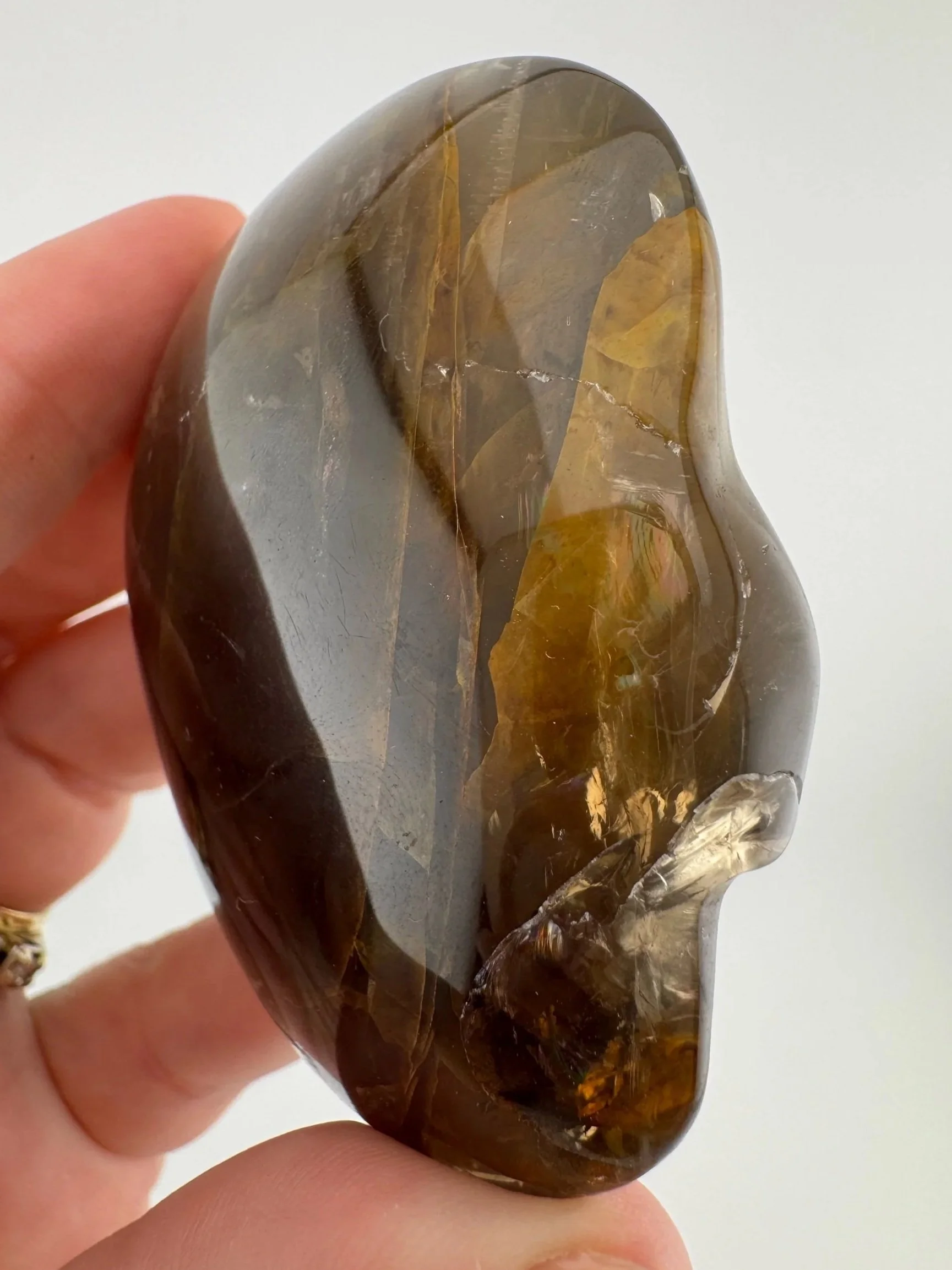 Leandro de Souza Smoky Golden Healer Palm Skull