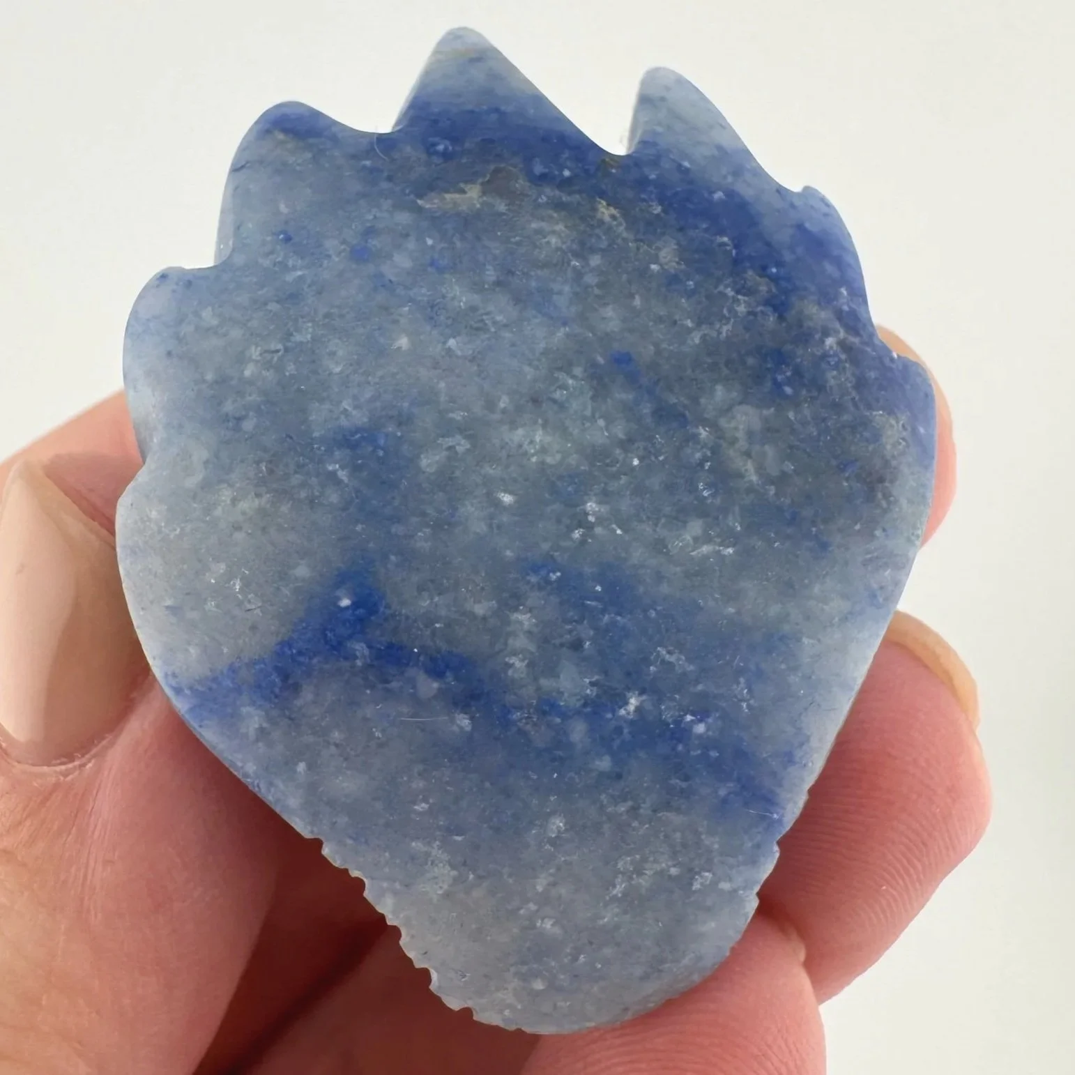 Leandro de Souza Blue Aventurine Dragon Skull