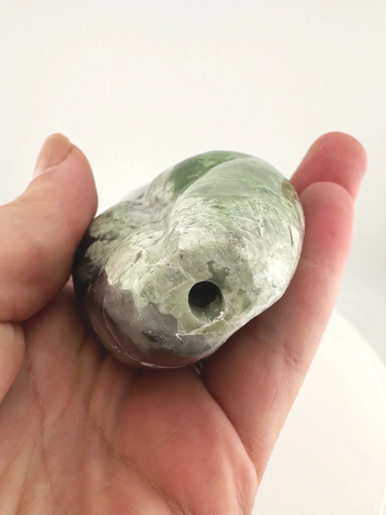 Leandro de Souza Chlorite Chalcedony Gaia Goddess