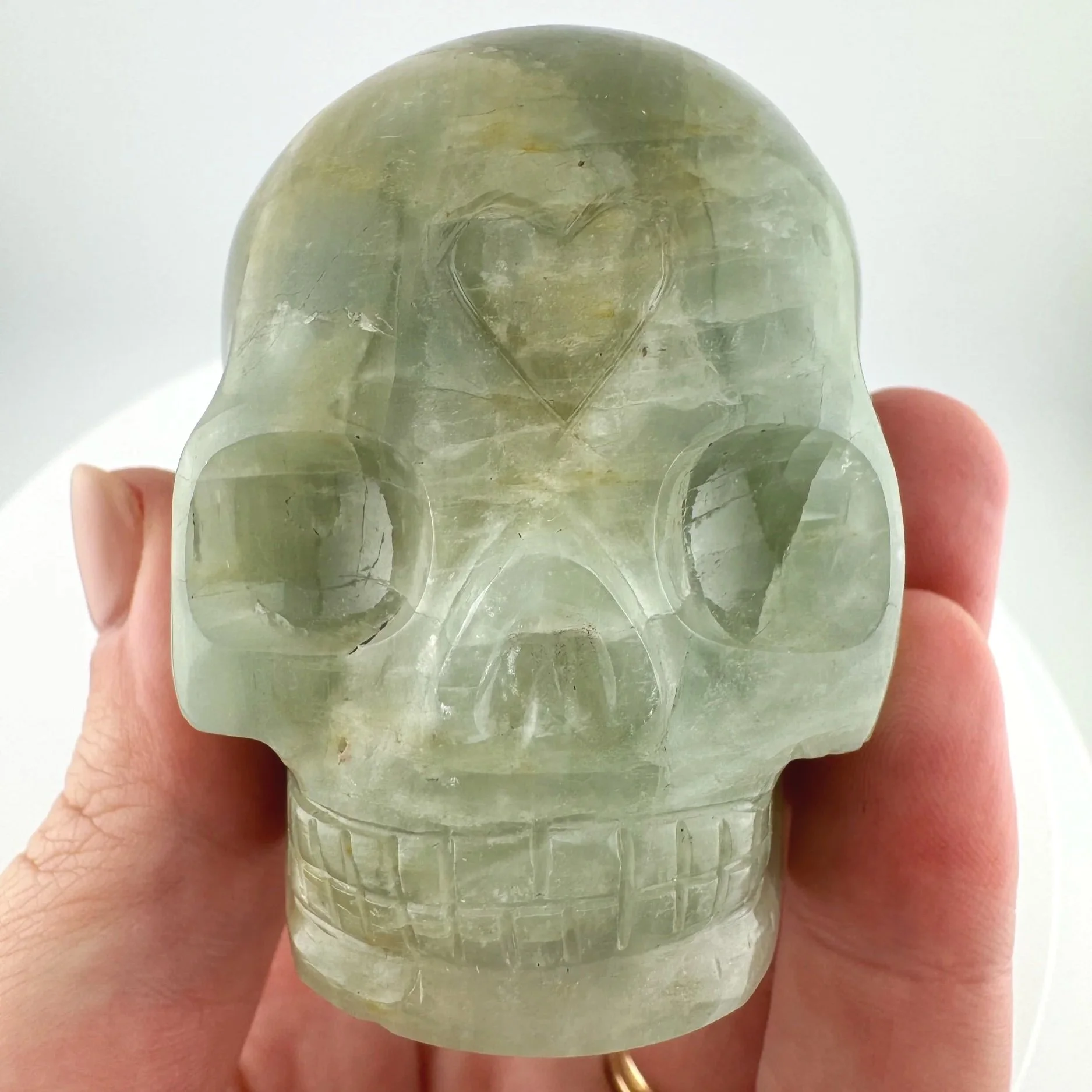 Leandro de Souza Aquamarine with Heliodor Skull