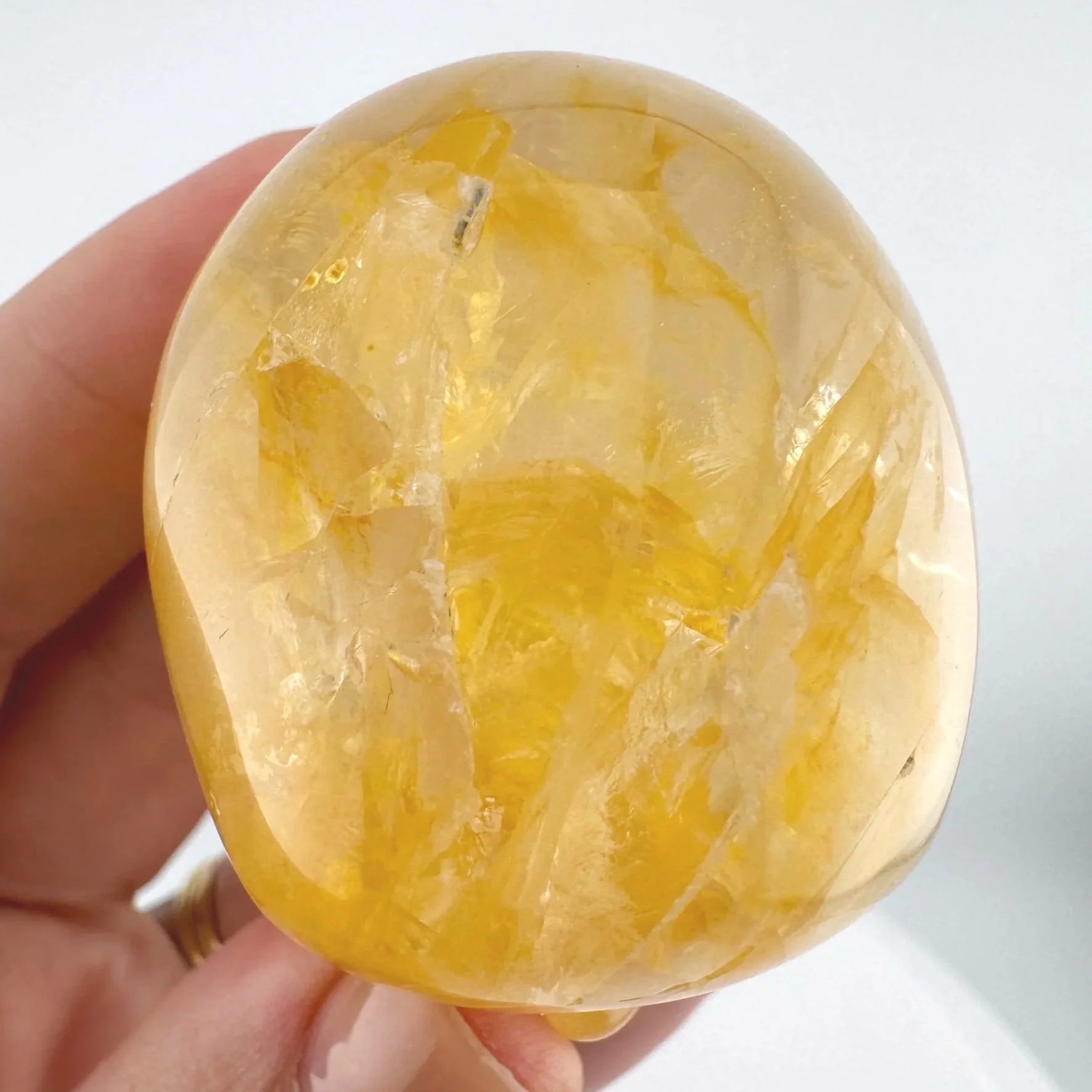 Leandro de Souza Golden Healer Quartz Skull