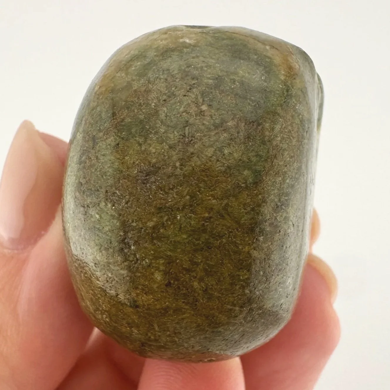 Igor de Souza Green Epidote Skull