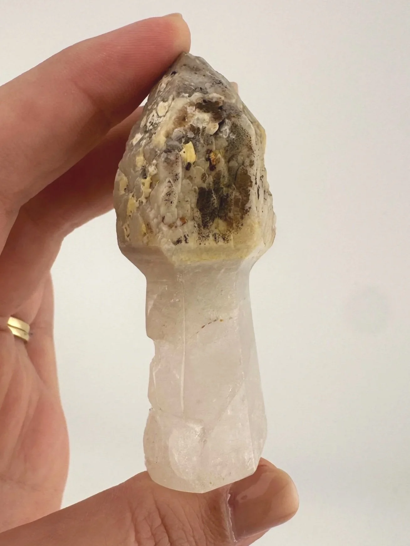 Igor de Souza Candle Quartz Shaman Skull