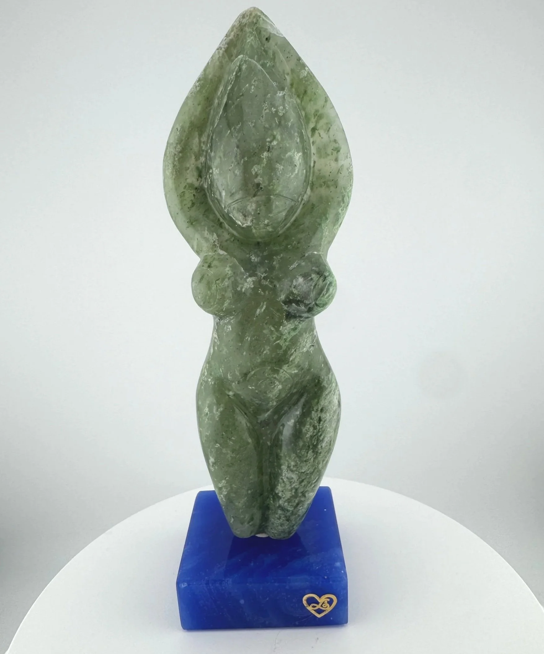 Leandro de Souza Chlorite Chalcedony Gaia Goddess