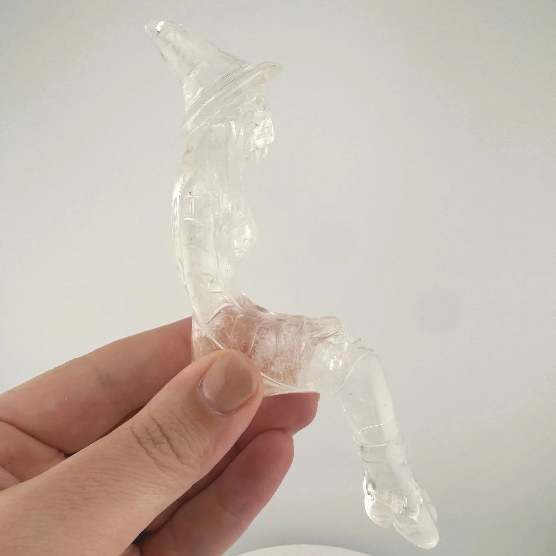 Leandro de Souza Cathedral Quartz Witch Carving