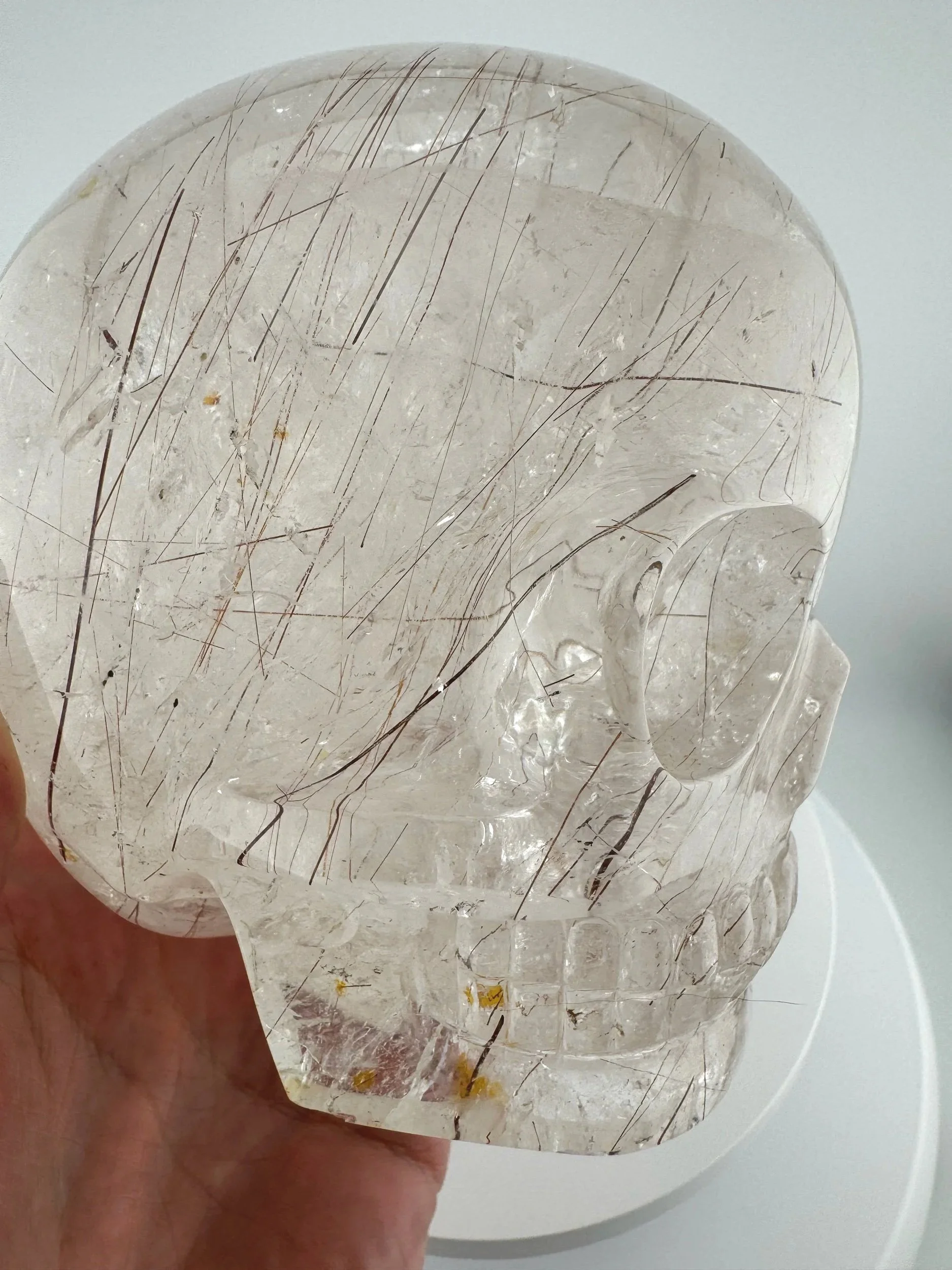 Leandro de Souza Red Rutile in Quartz Magical Child