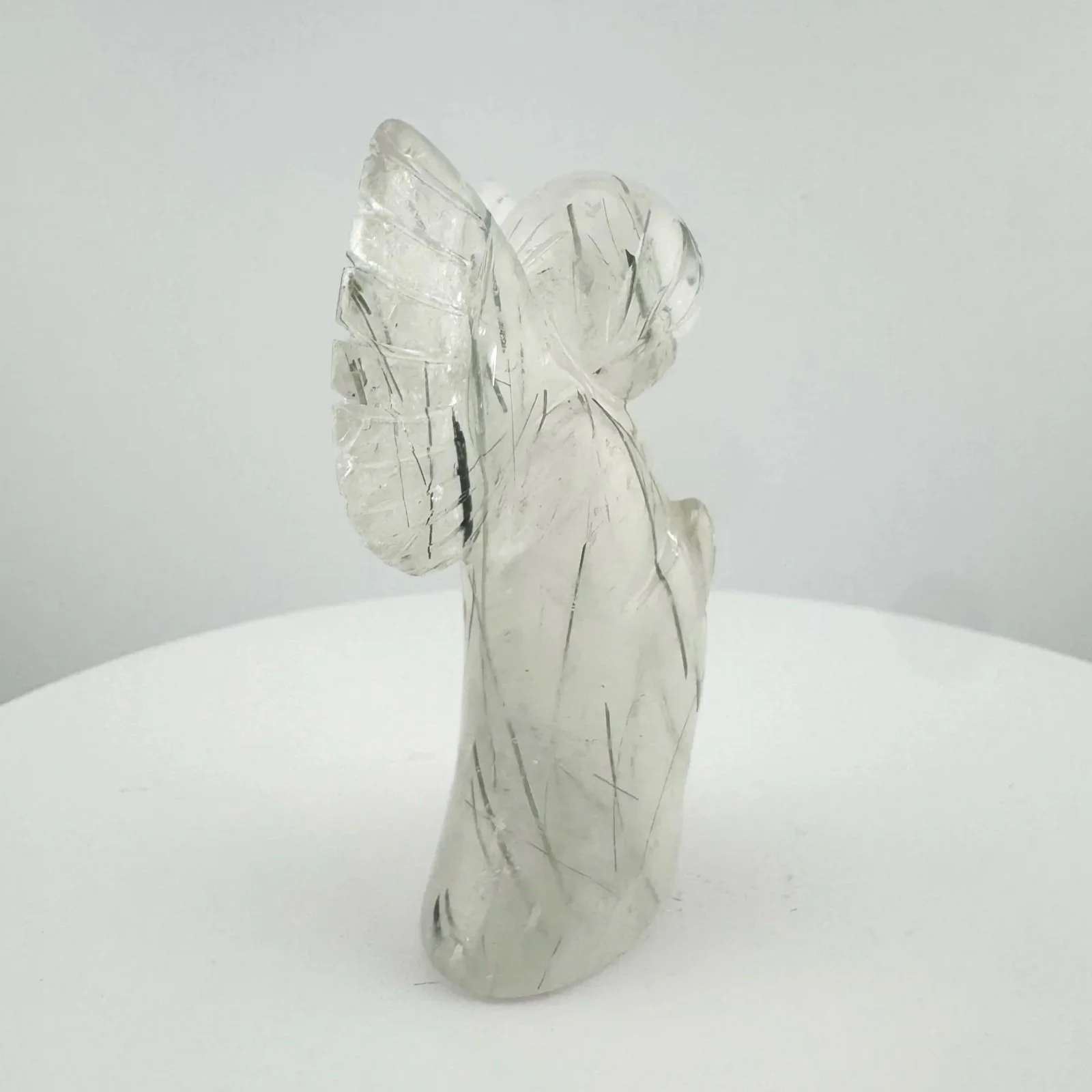 Leandro de Souza Epidote in Quartz Angel