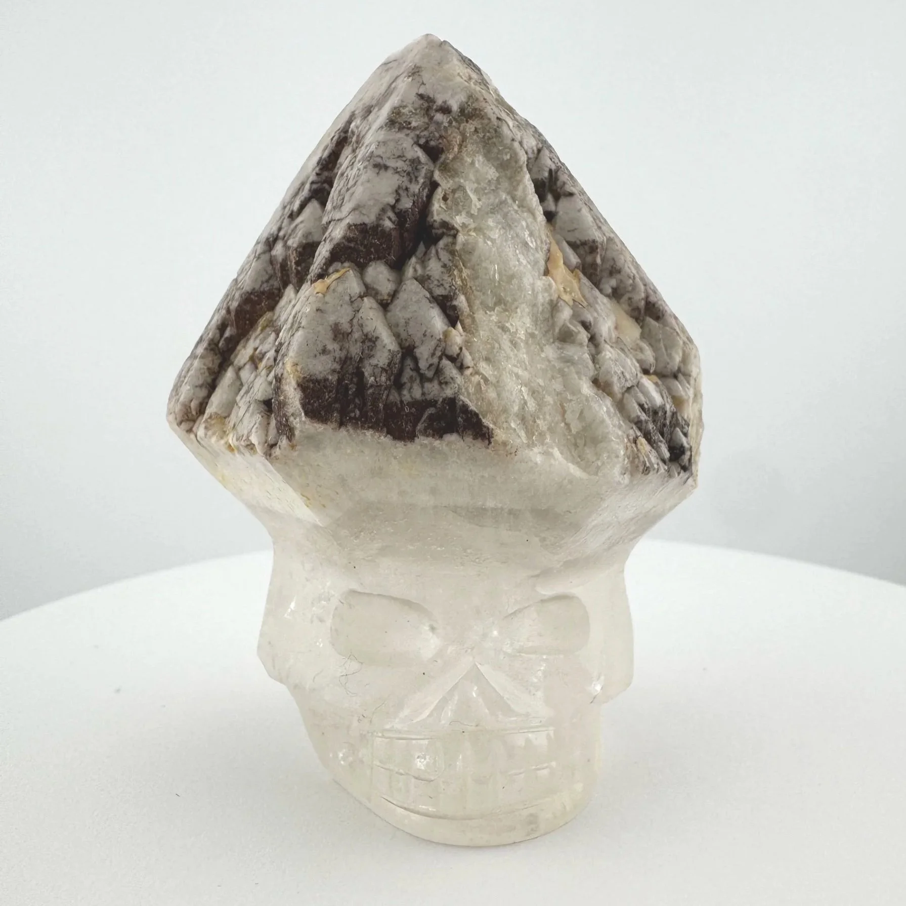 Igor de Souza Candle Quartz Shaman Skull