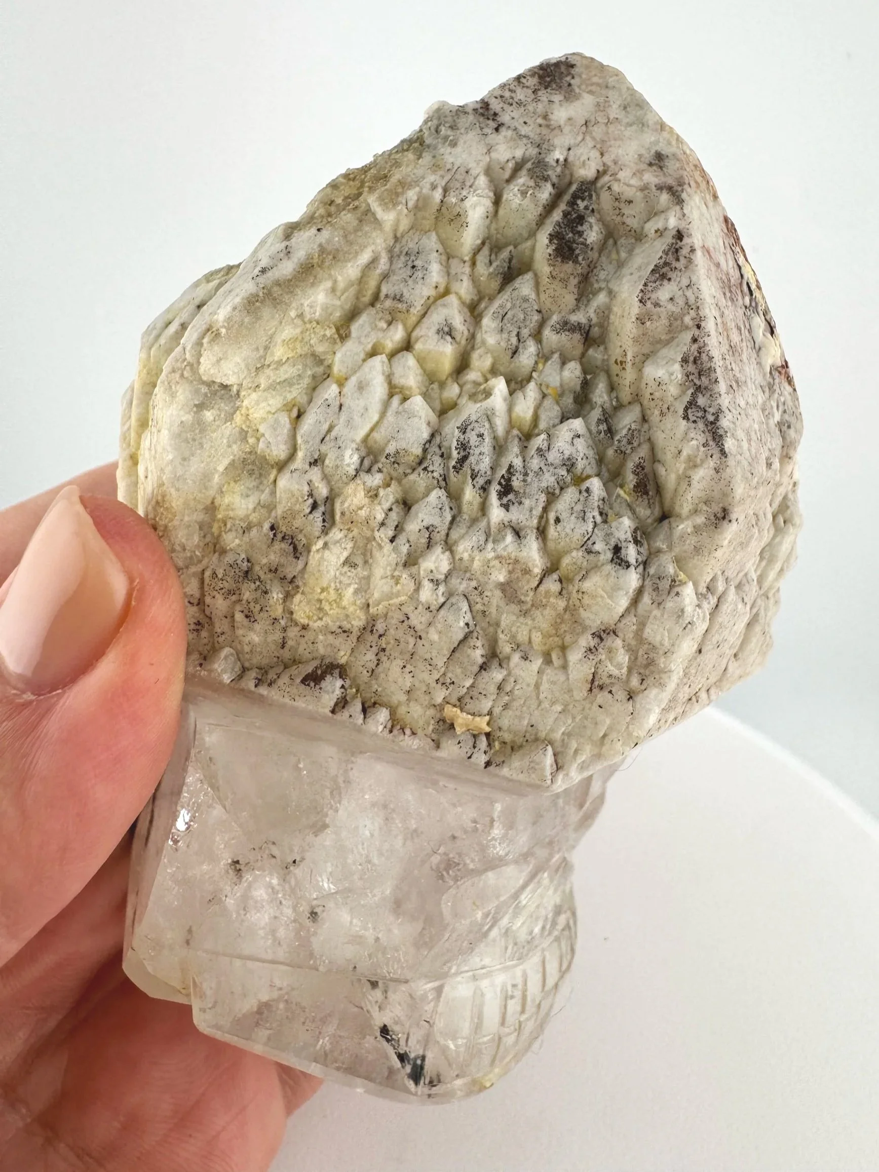 Igor de Souza Candle Quartz Shaman Skull