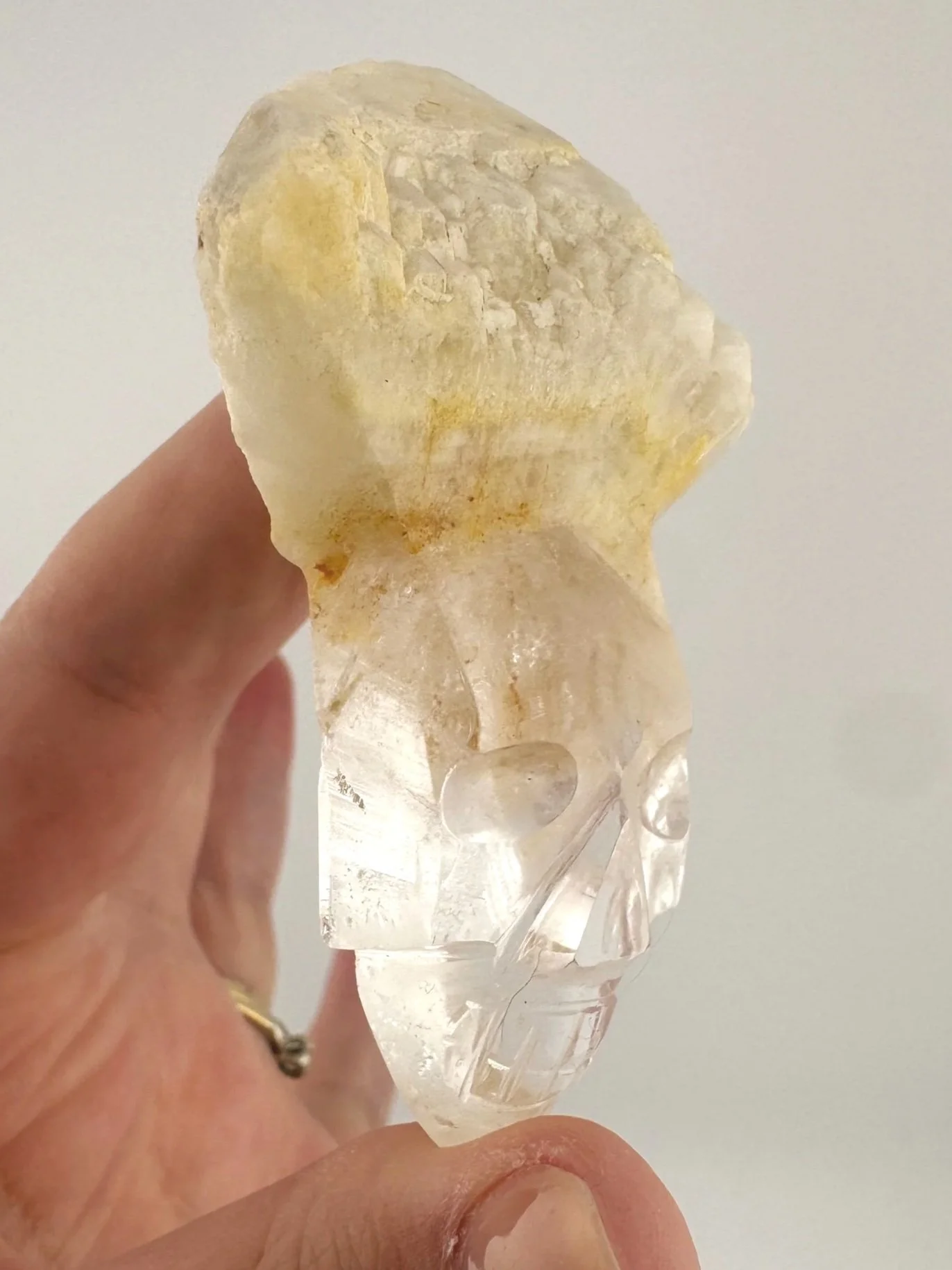 Igor de Souza Candle Quartz Shaman Skull