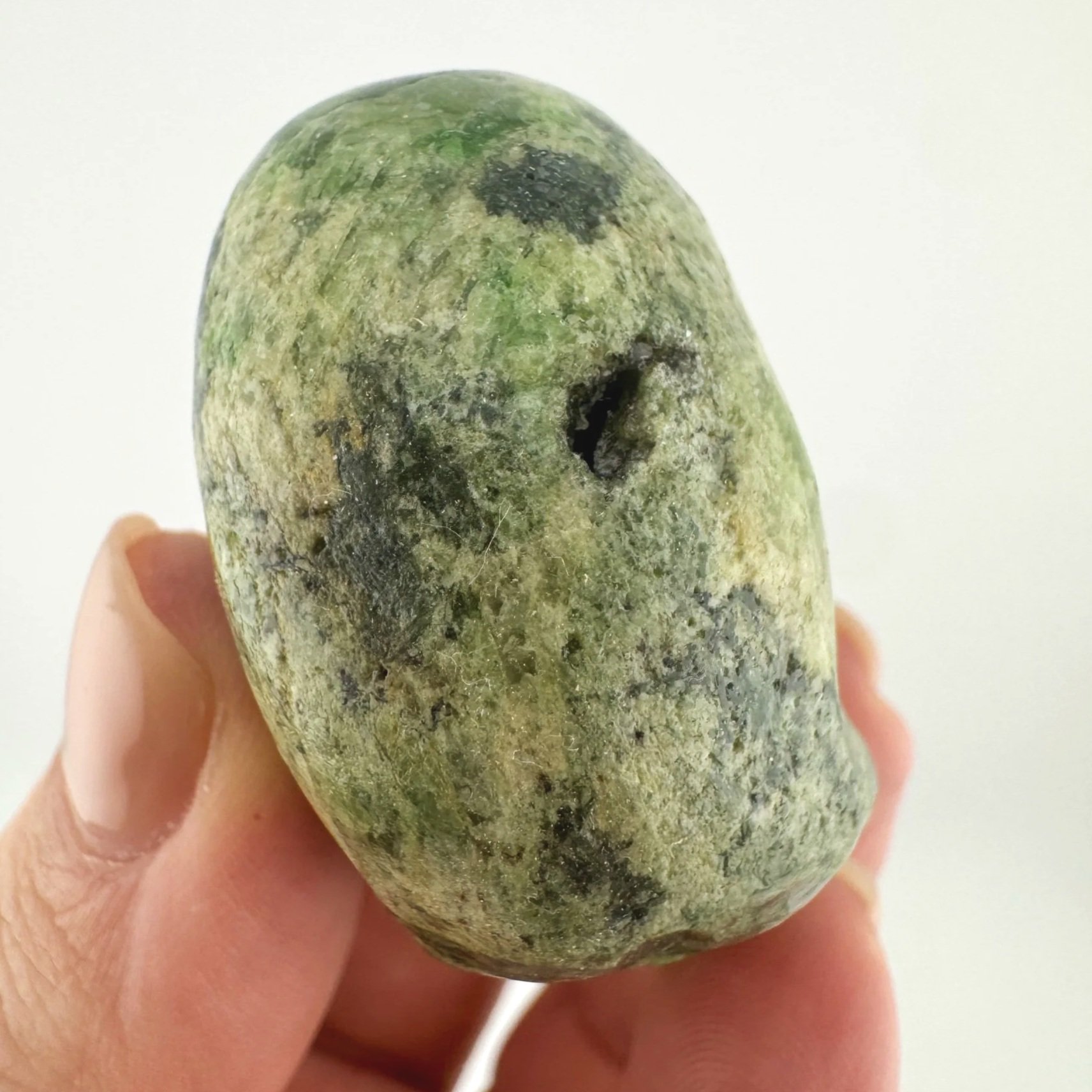 Igor de Souza Green Epidote Skull