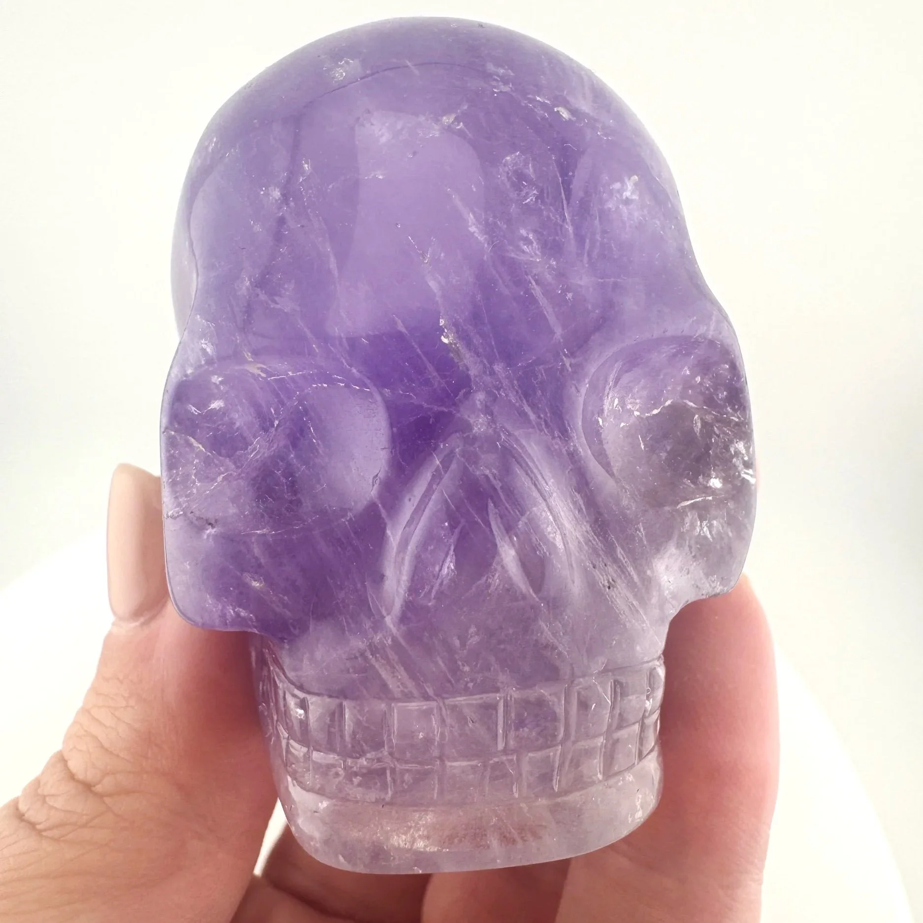 Leandro de Souza Amethyst with Citrine Skull